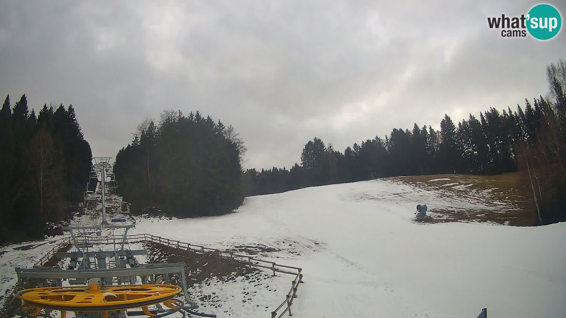 Spletna kamera Pohorje Ruška | Spodnja postaja