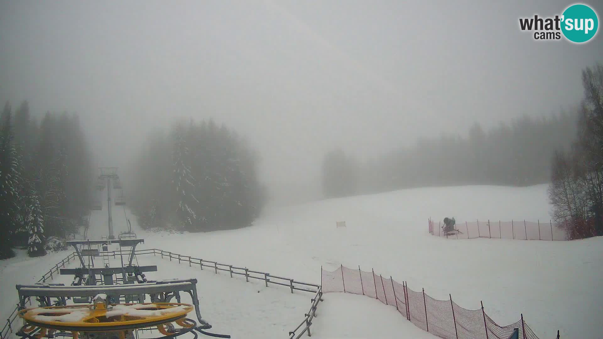 Spletna kamera Pohorje Ruška | Spodnja postaja