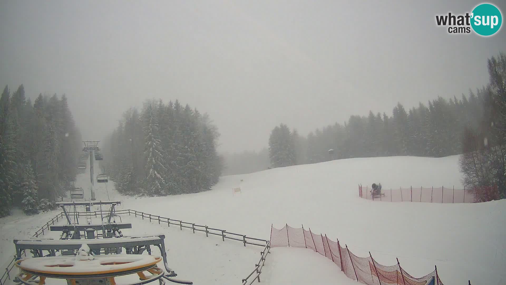 Spletna kamera Pohorje Ruška | Spodnja postaja