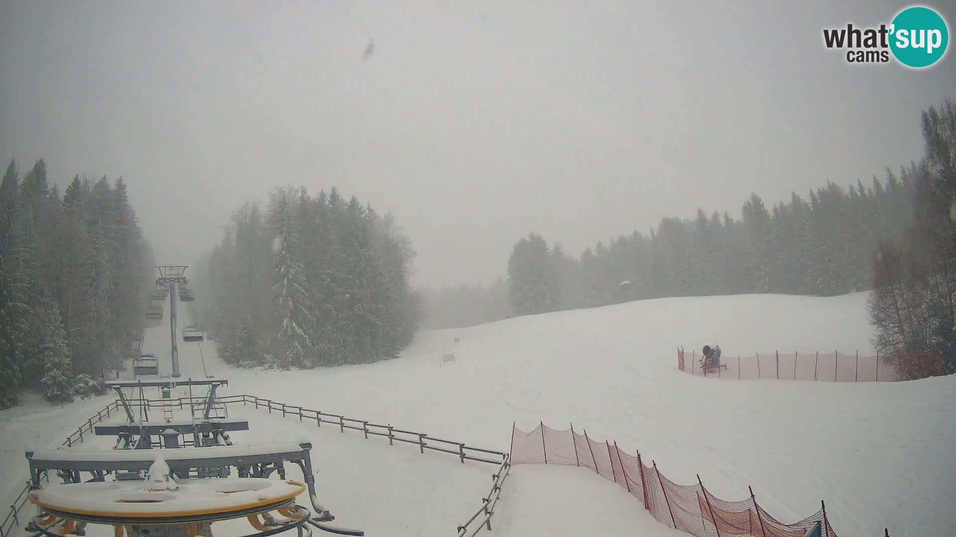 Spletna kamera Pohorje Ruška | Spodnja postaja