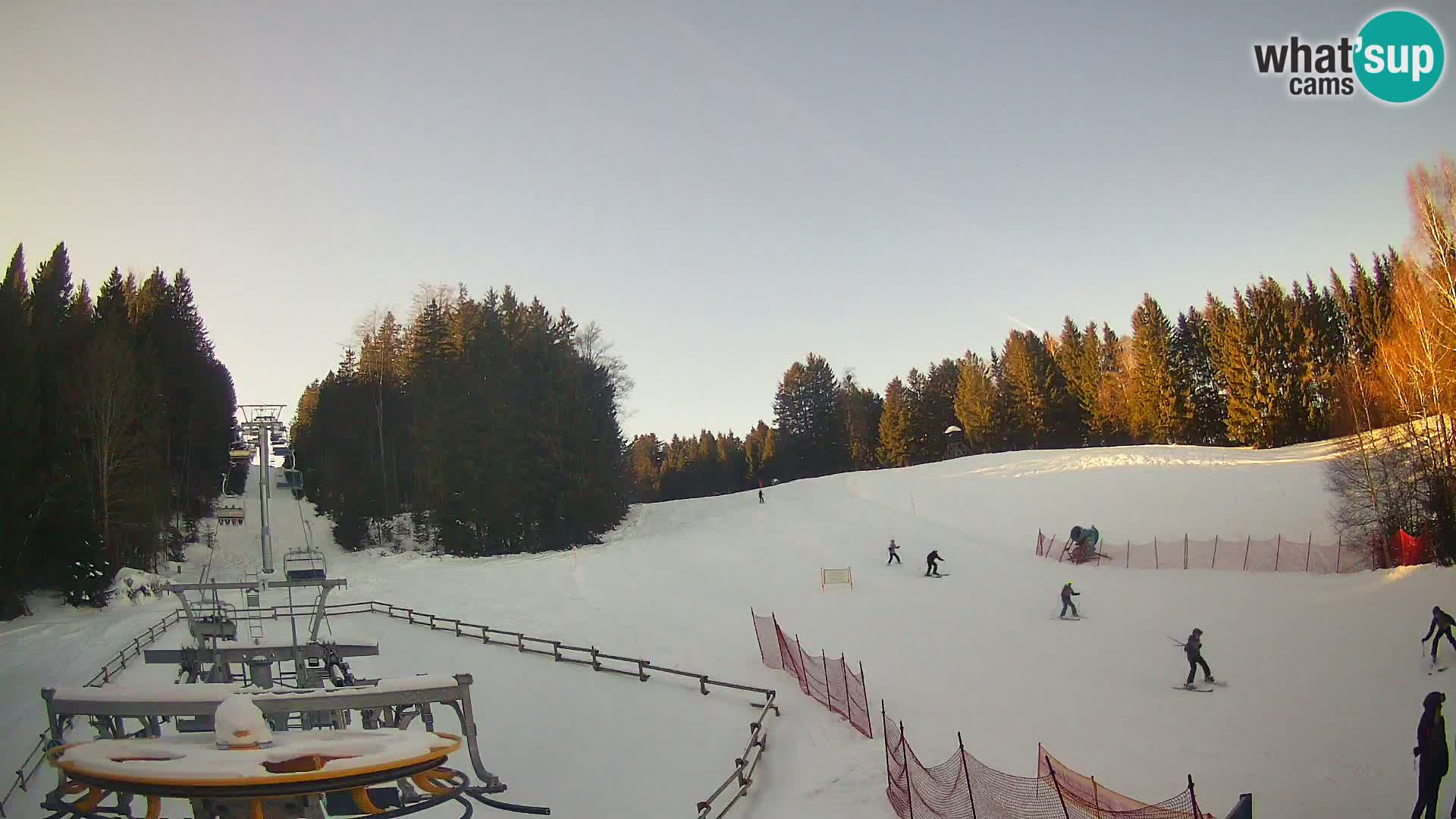 Spletna kamera Pohorje Ruška | Spodnja postaja