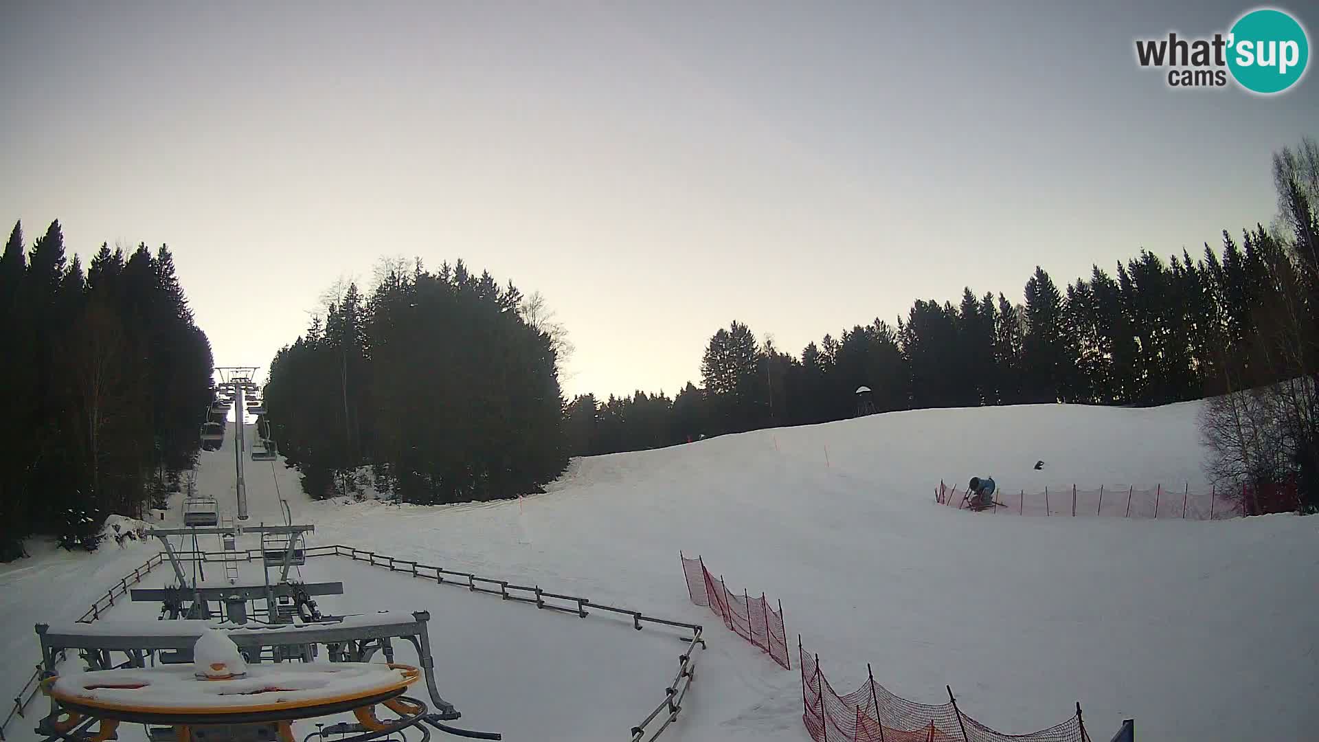 Spletna kamera Pohorje Ruška | Spodnja postaja