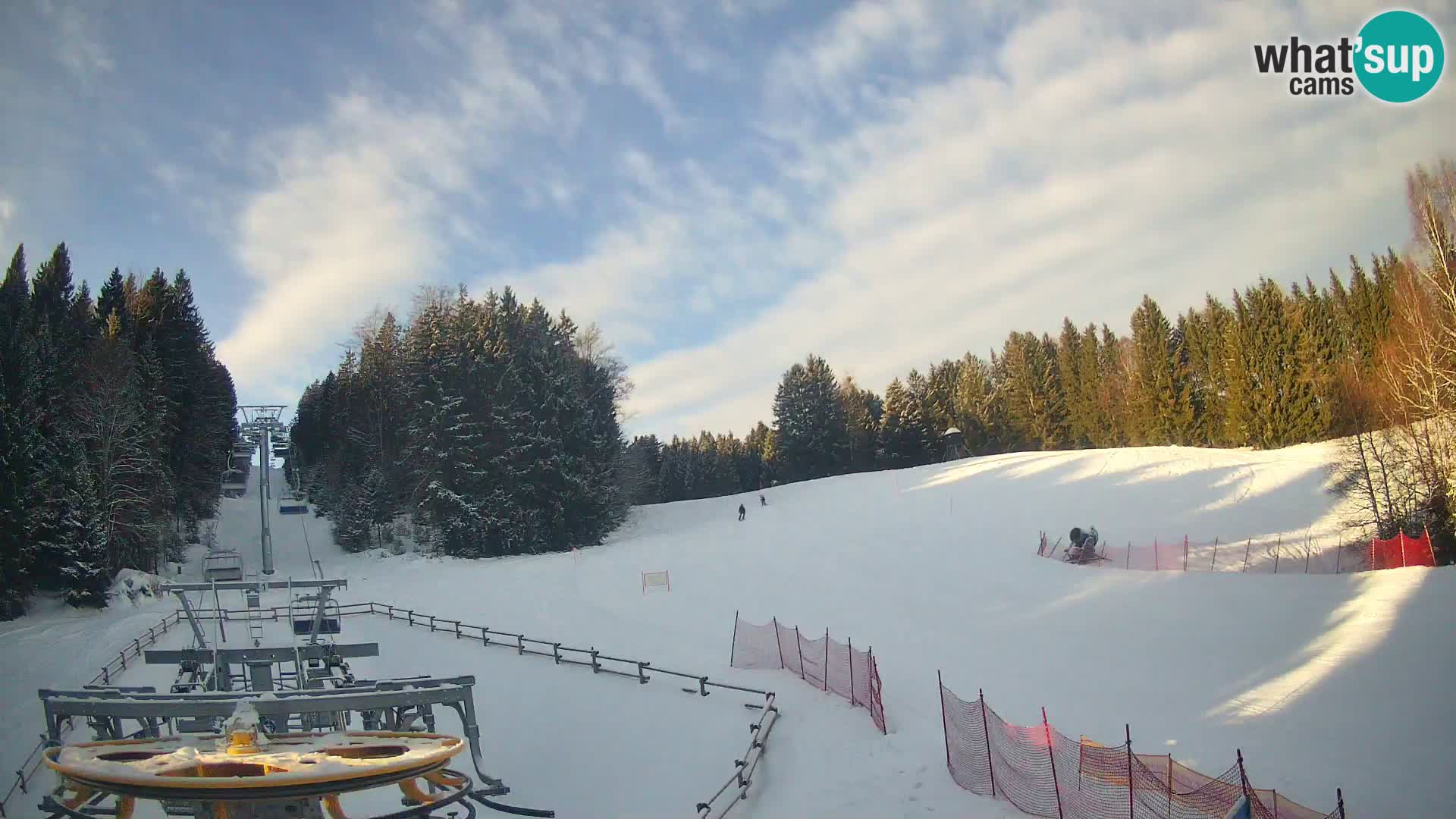 Spletna kamera Pohorje Ruška | Spodnja postaja