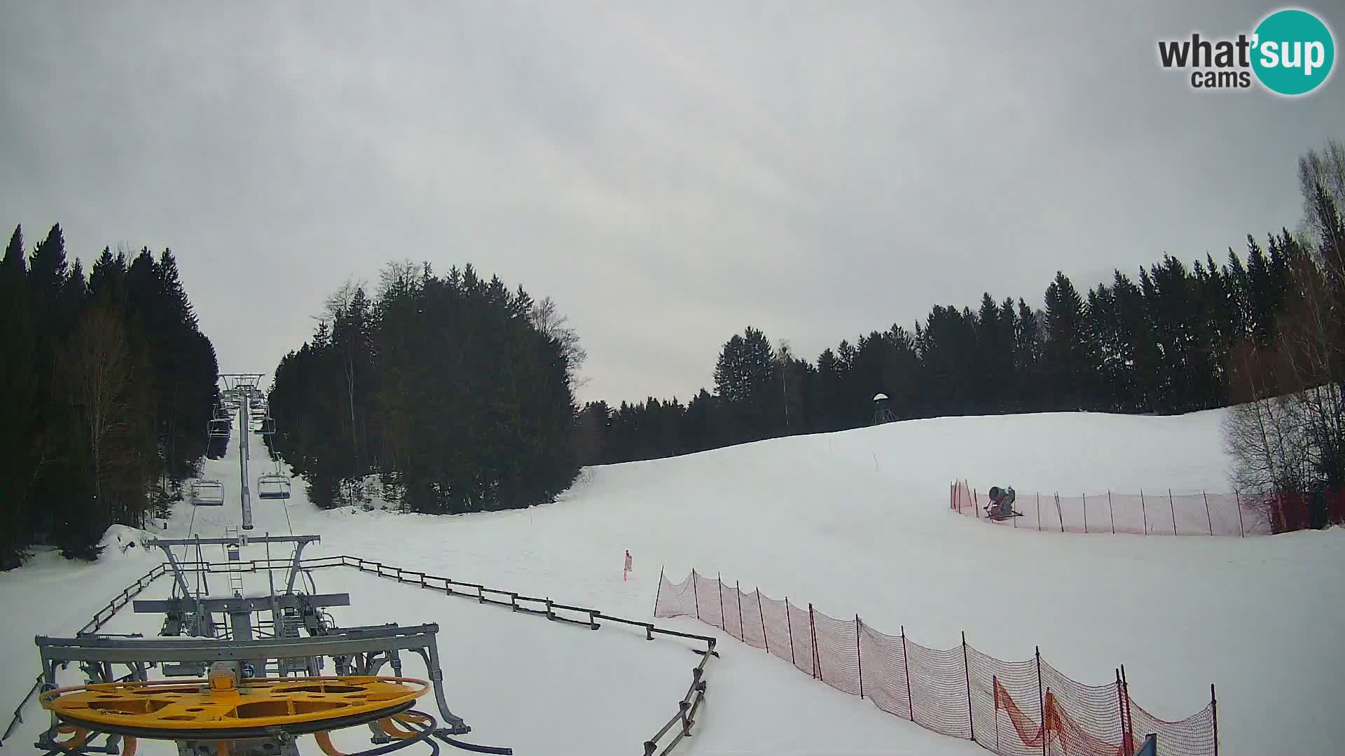 Spletna kamera Pohorje Ruška | Spodnja postaja