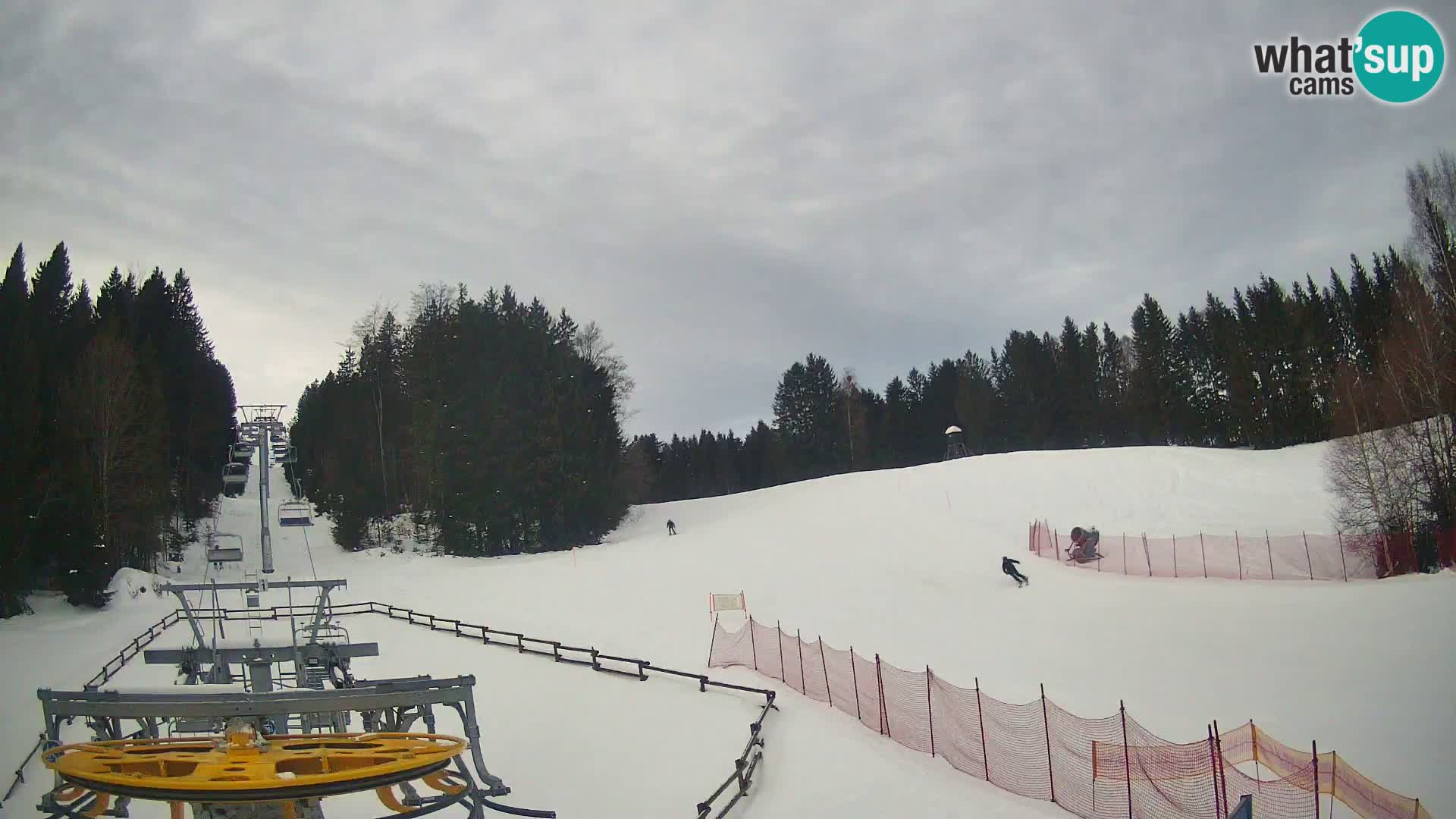 Spletna kamera Pohorje Ruška | Spodnja postaja