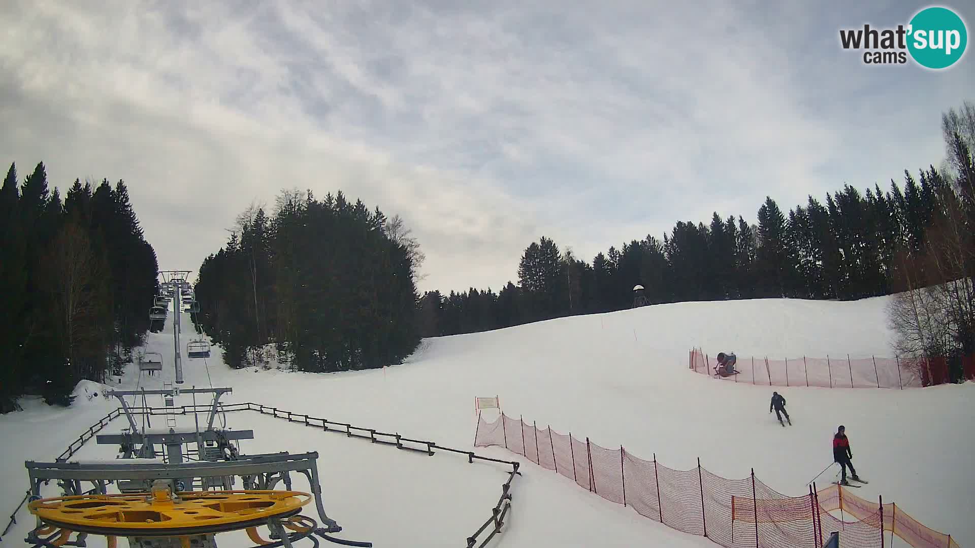 Spletna kamera Pohorje Ruška | Spodnja postaja