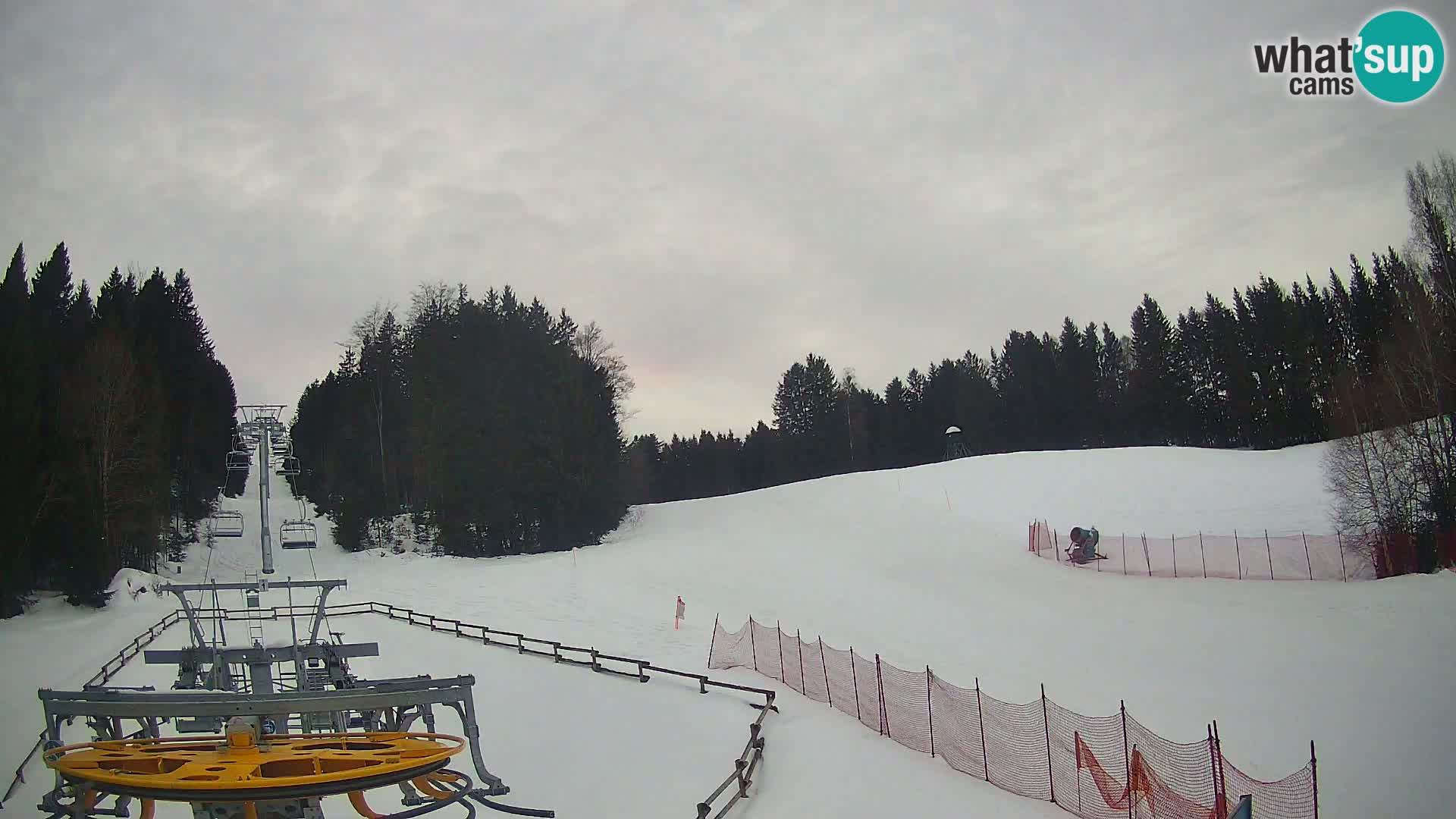 Spletna kamera Pohorje Ruška | Spodnja postaja
