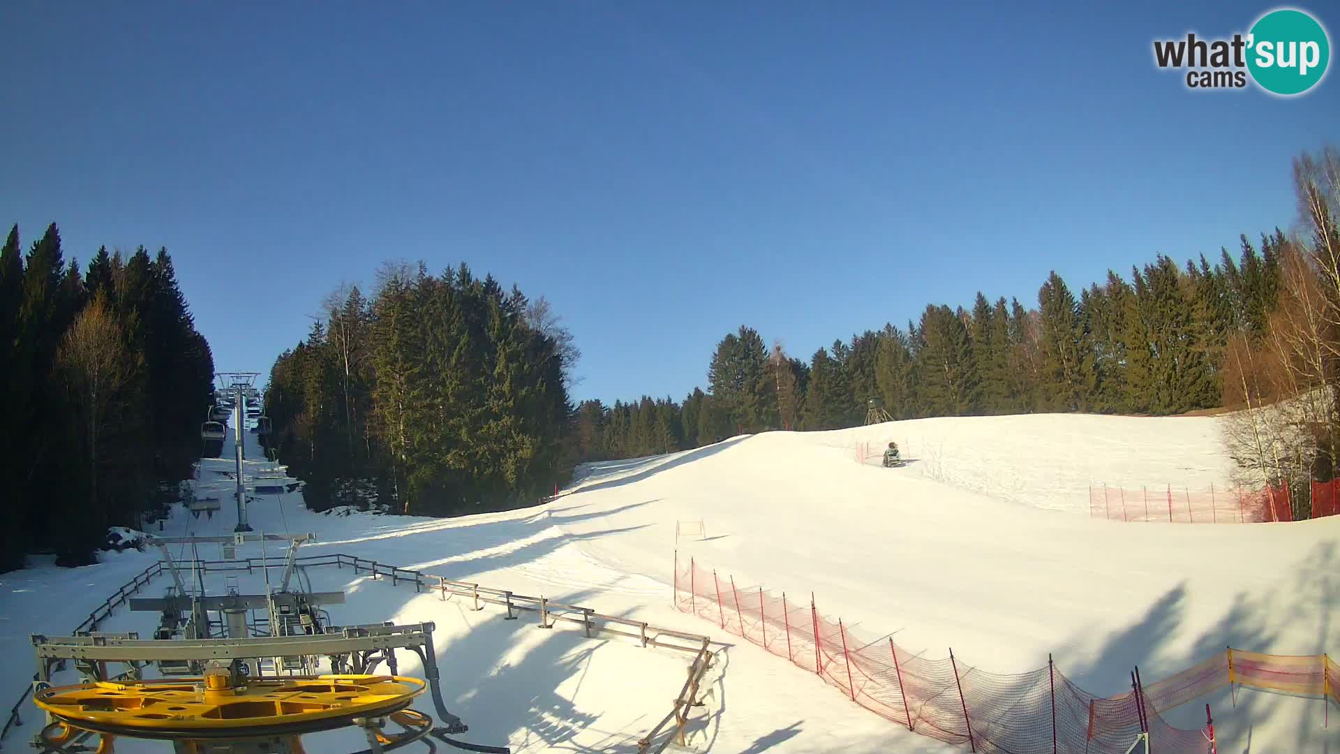 Spletna kamera Pohorje Ruška | Spodnja postaja