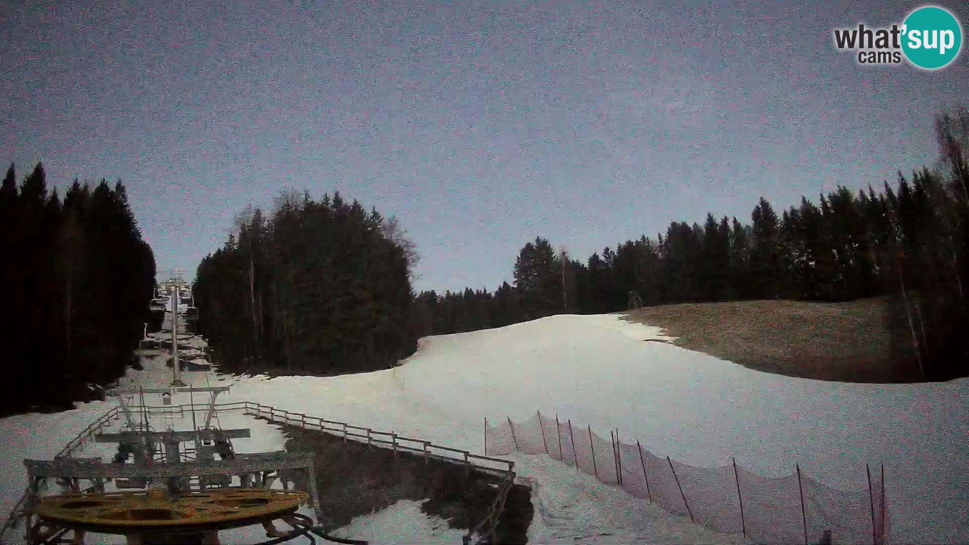 Spletna kamera Pohorje Ruška | Spodnja postaja