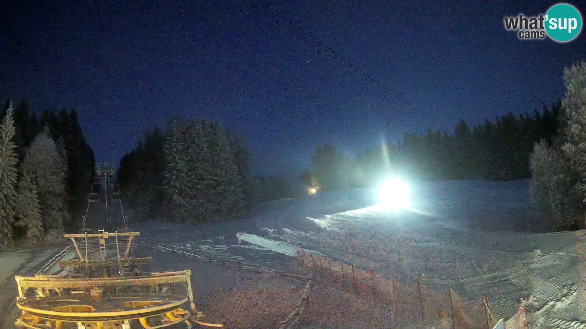 Spletna kamera Pohorje Ruška | Spodnja postaja