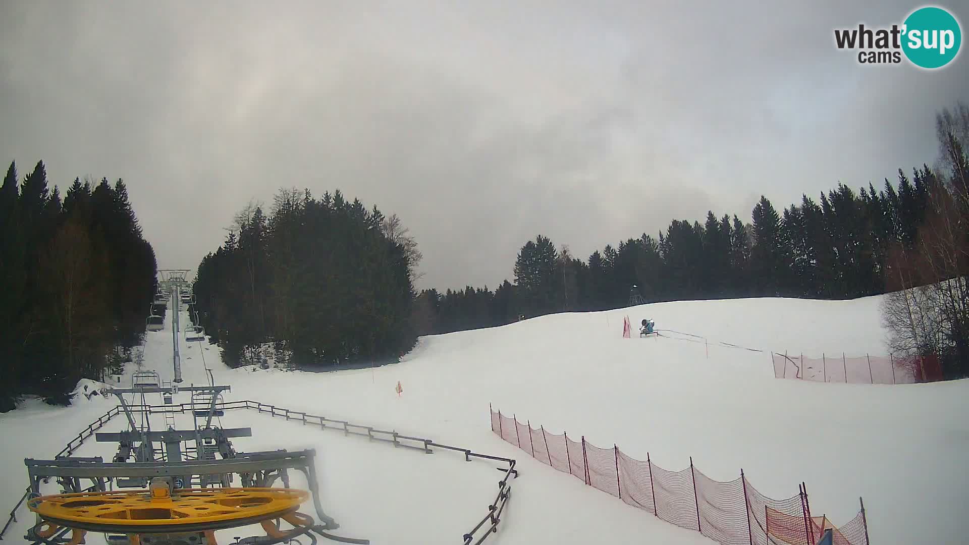 Spletna kamera Pohorje Ruška | Spodnja postaja