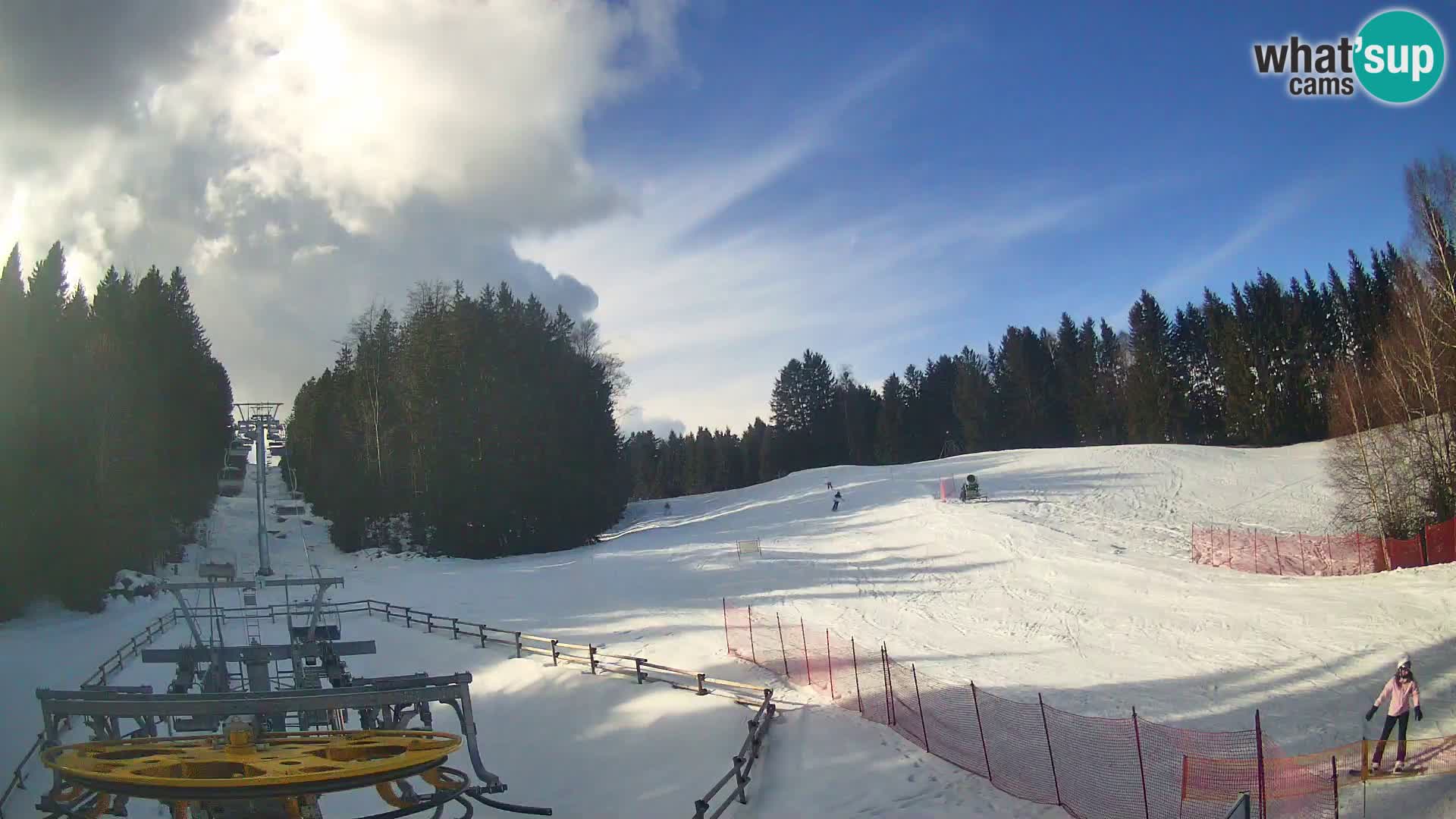 Spletna kamera Pohorje Ruška | Spodnja postaja