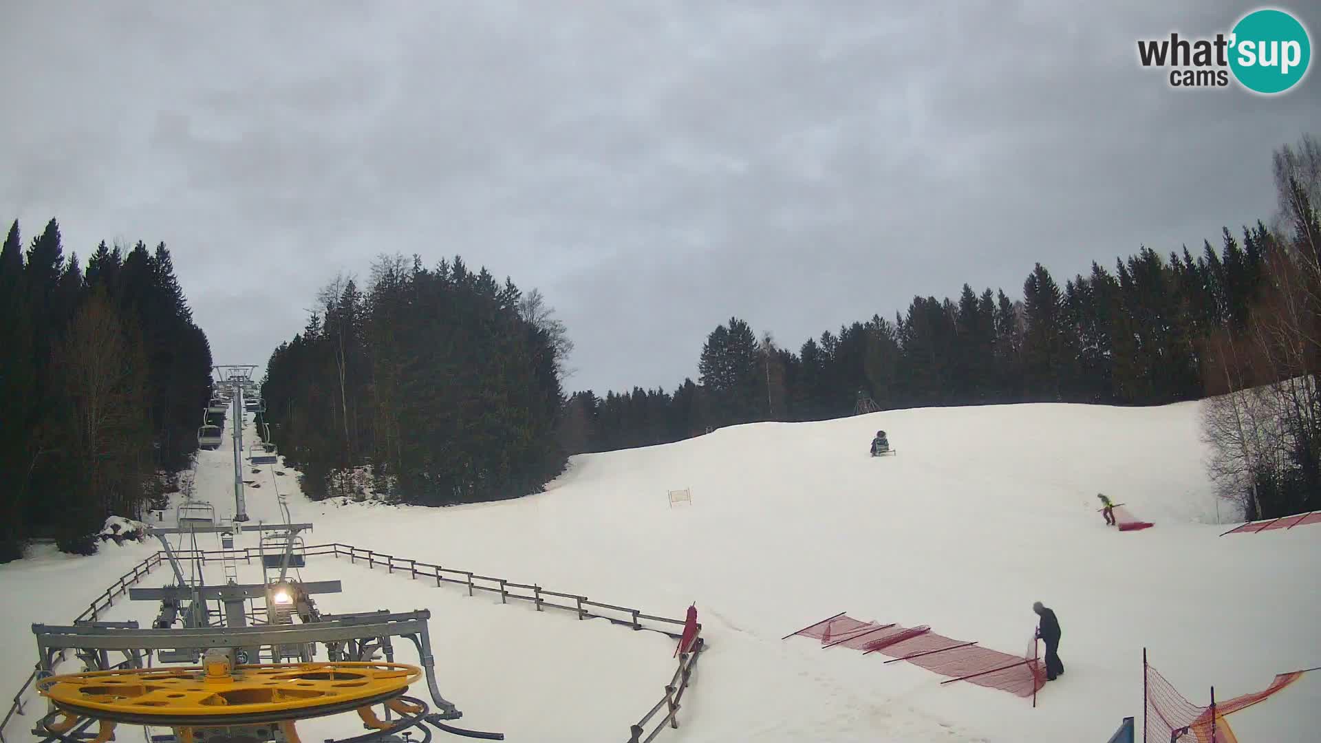 Spletna kamera Pohorje Ruška | Spodnja postaja
