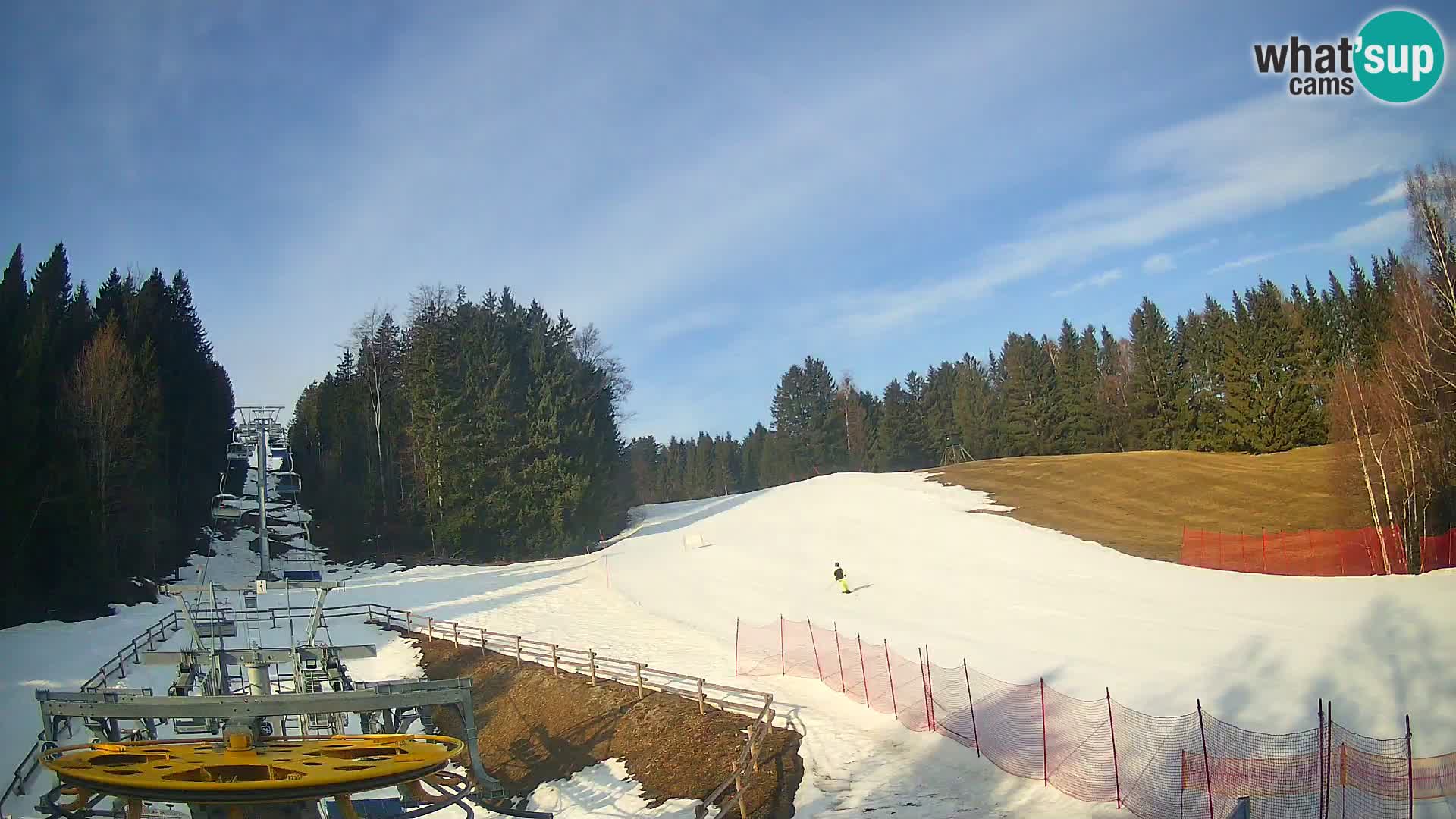 Spletna kamera Pohorje Ruška | Spodnja postaja
