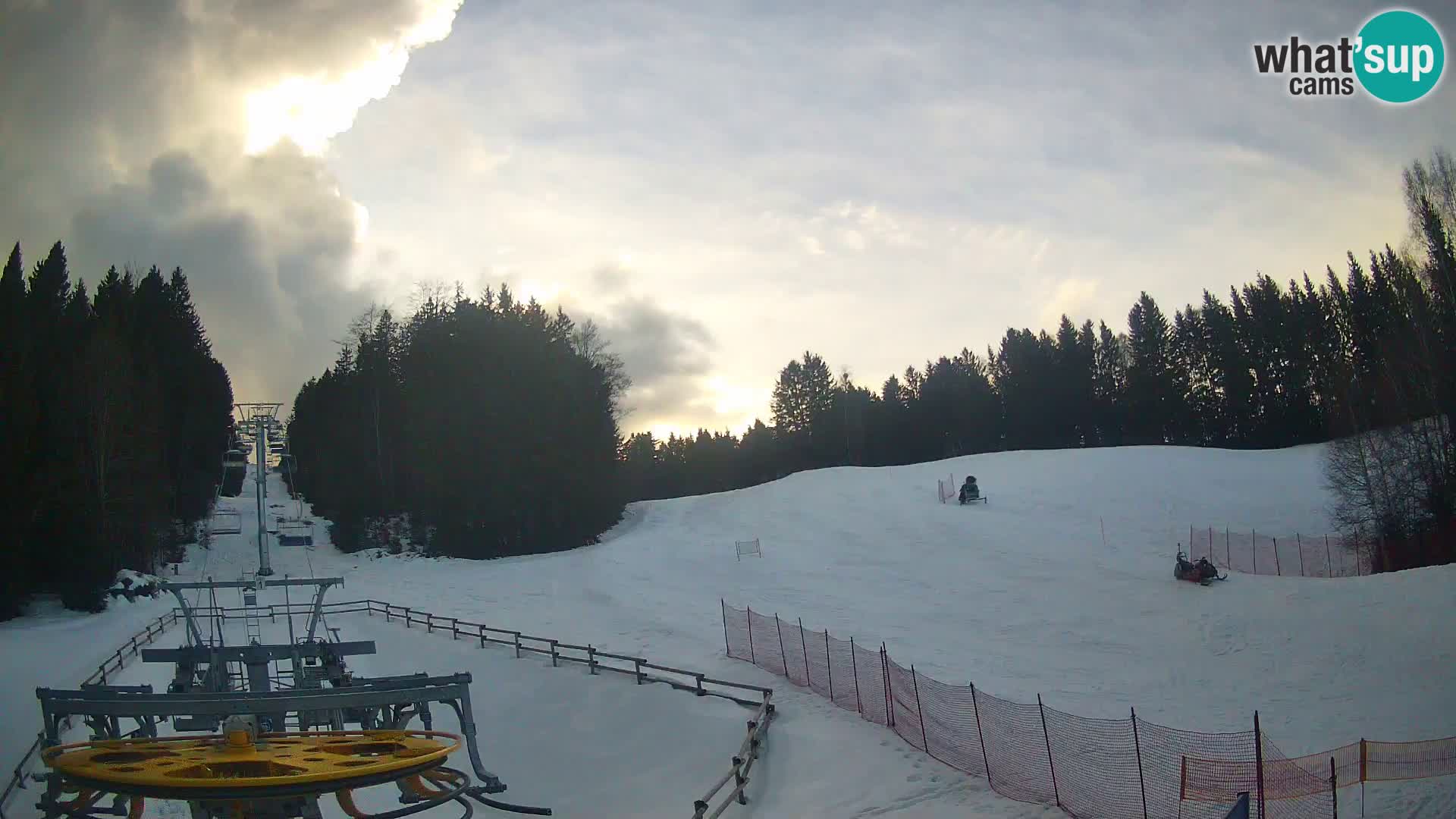 Spletna kamera Pohorje Ruška | Spodnja postaja