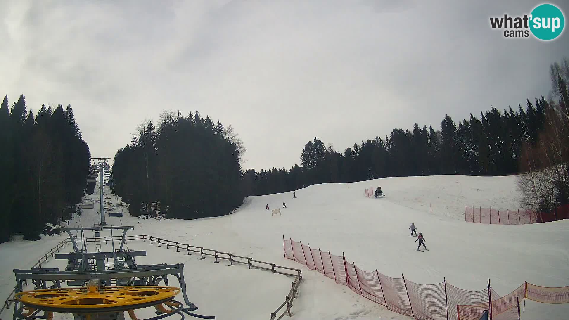 Spletna kamera Pohorje Ruška | Spodnja postaja