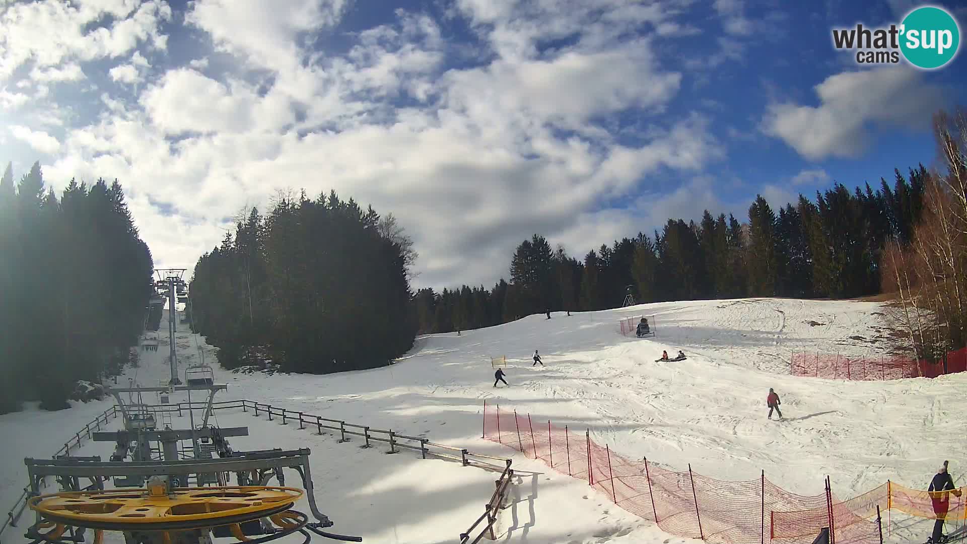 Spletna kamera Pohorje Ruška | Spodnja postaja