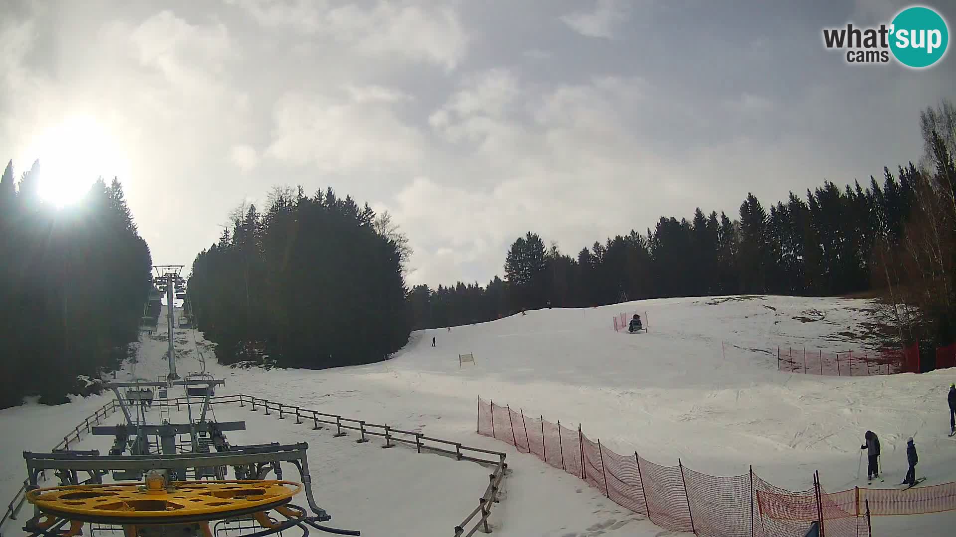 Spletna kamera Pohorje Ruška | Spodnja postaja