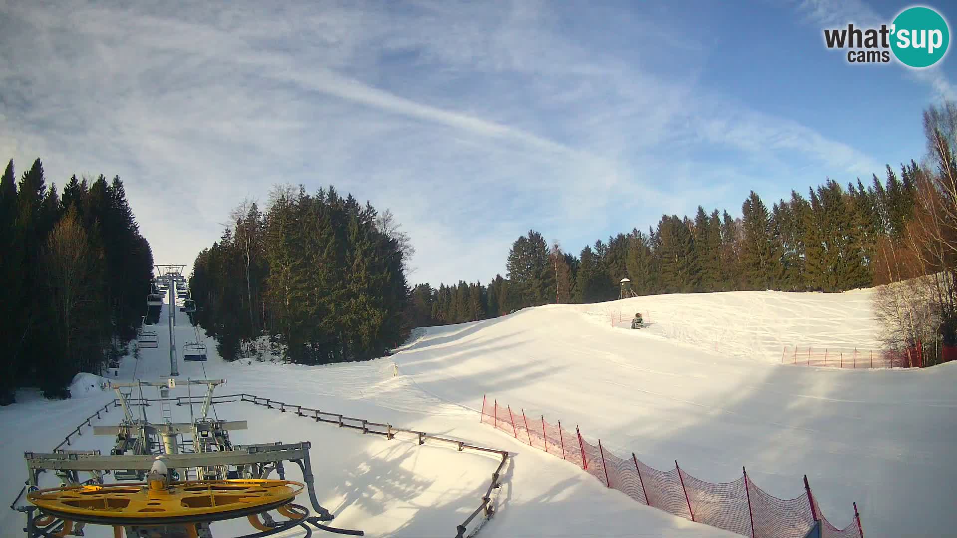 Spletna kamera Pohorje Ruška | Spodnja postaja