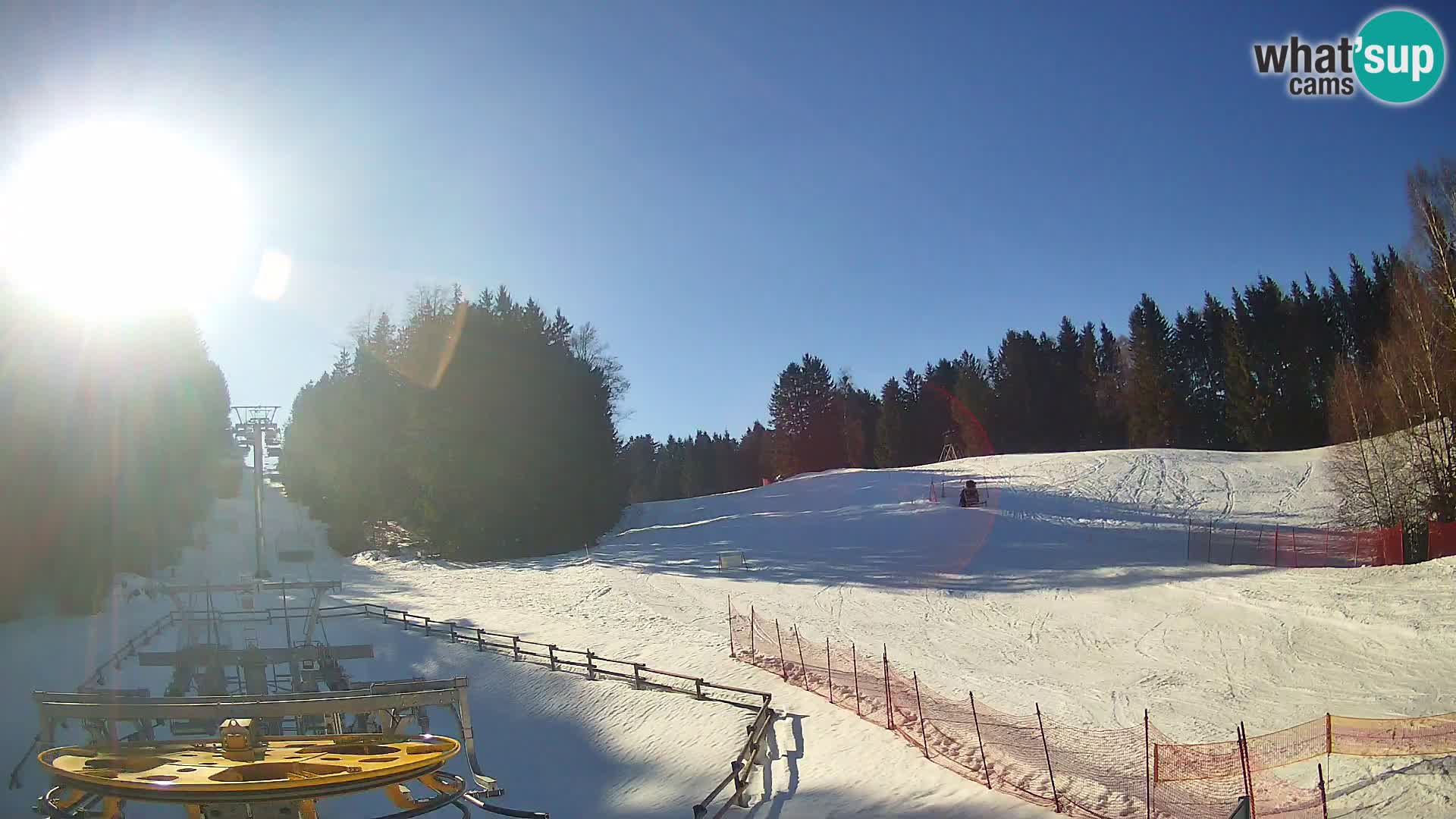Spletna kamera Pohorje Ruška | Spodnja postaja