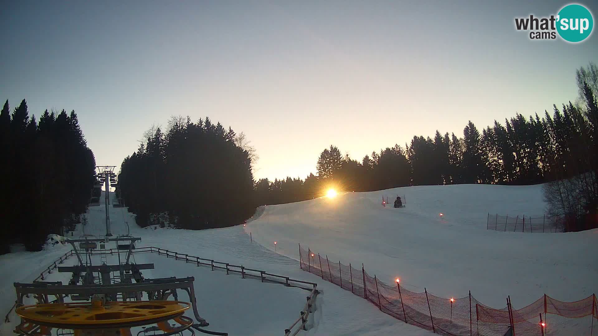 Spletna kamera Pohorje Ruška | Spodnja postaja