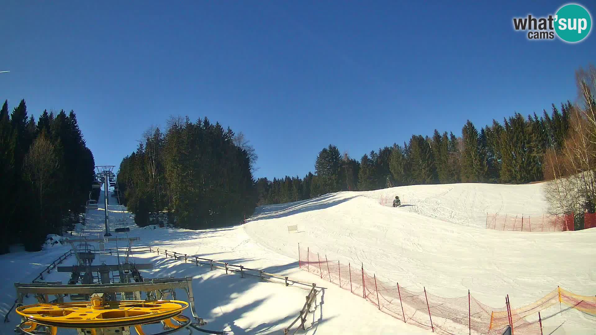 Spletna kamera Pohorje Ruška | Spodnja postaja