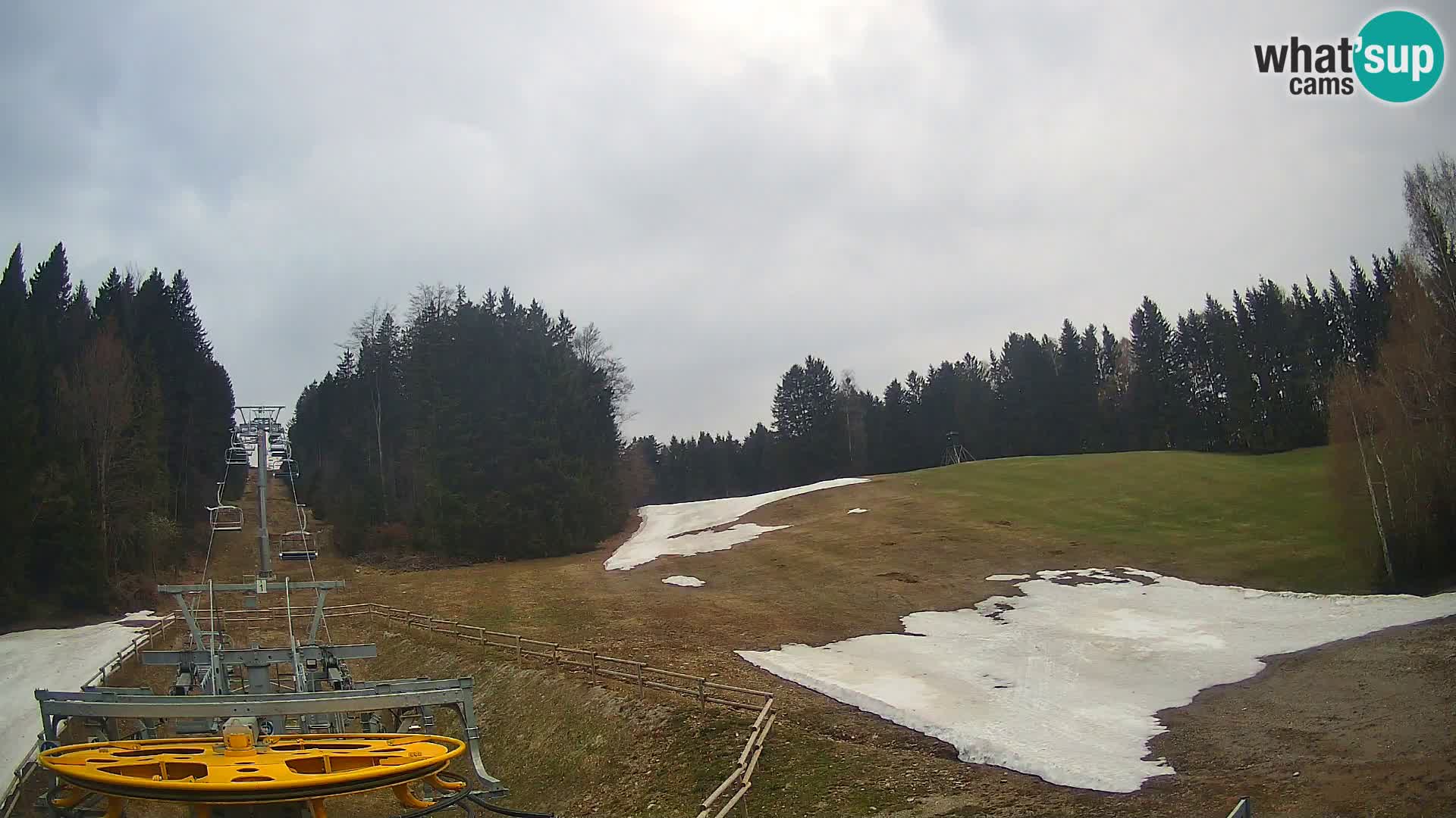 Spletna kamera Pohorje Ruška | Spodnja postaja