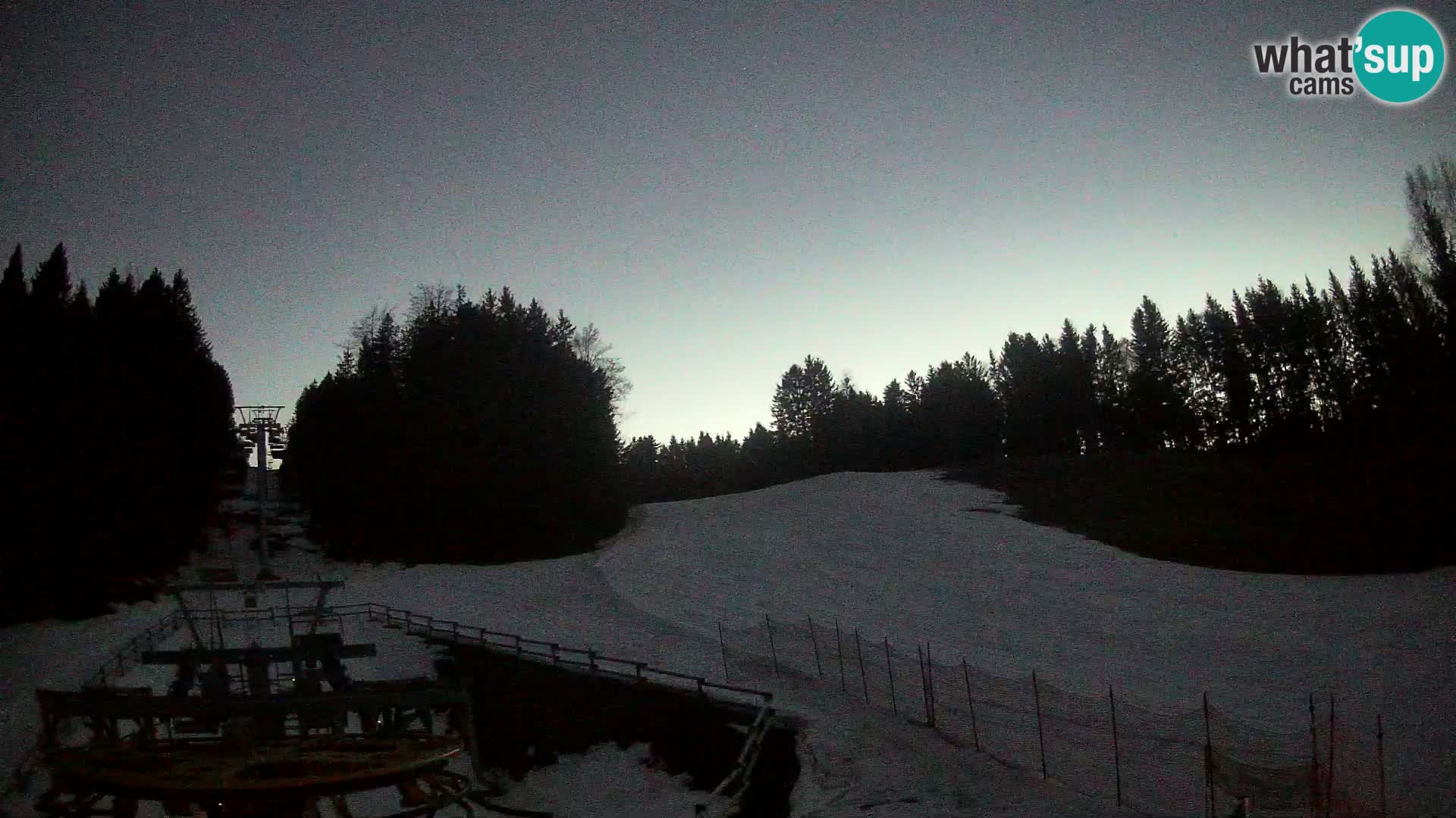 Spletna kamera Pohorje Ruška | Spodnja postaja