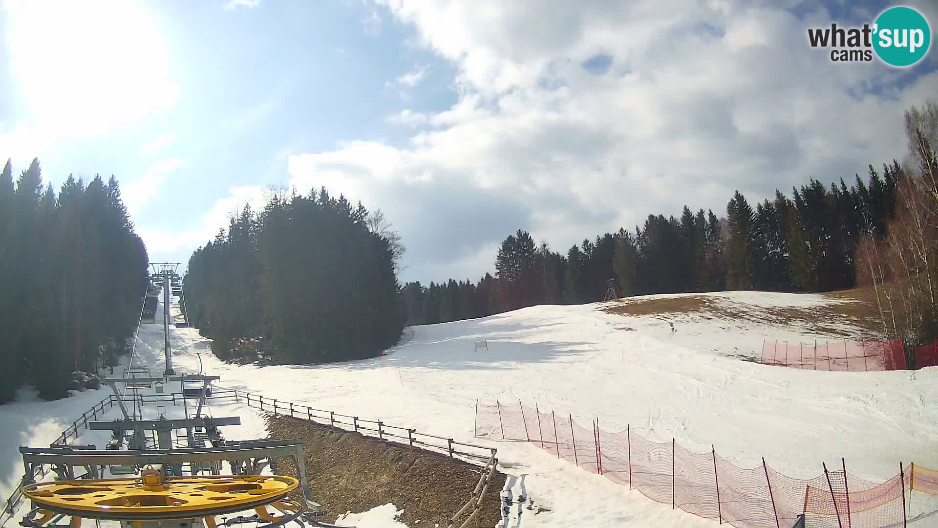 Spletna kamera Pohorje Ruška | Spodnja postaja