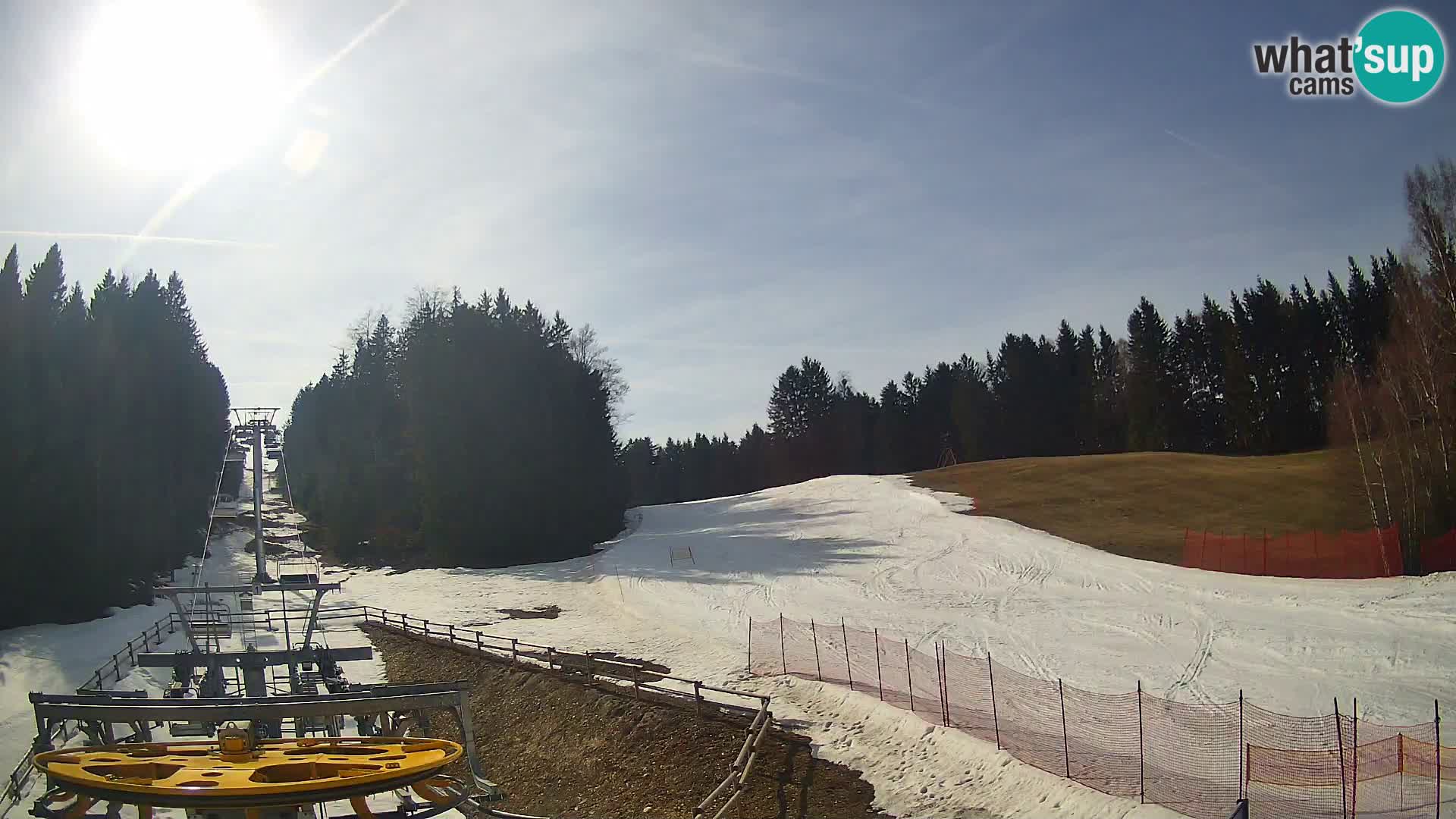 Spletna kamera Pohorje Ruška | Spodnja postaja