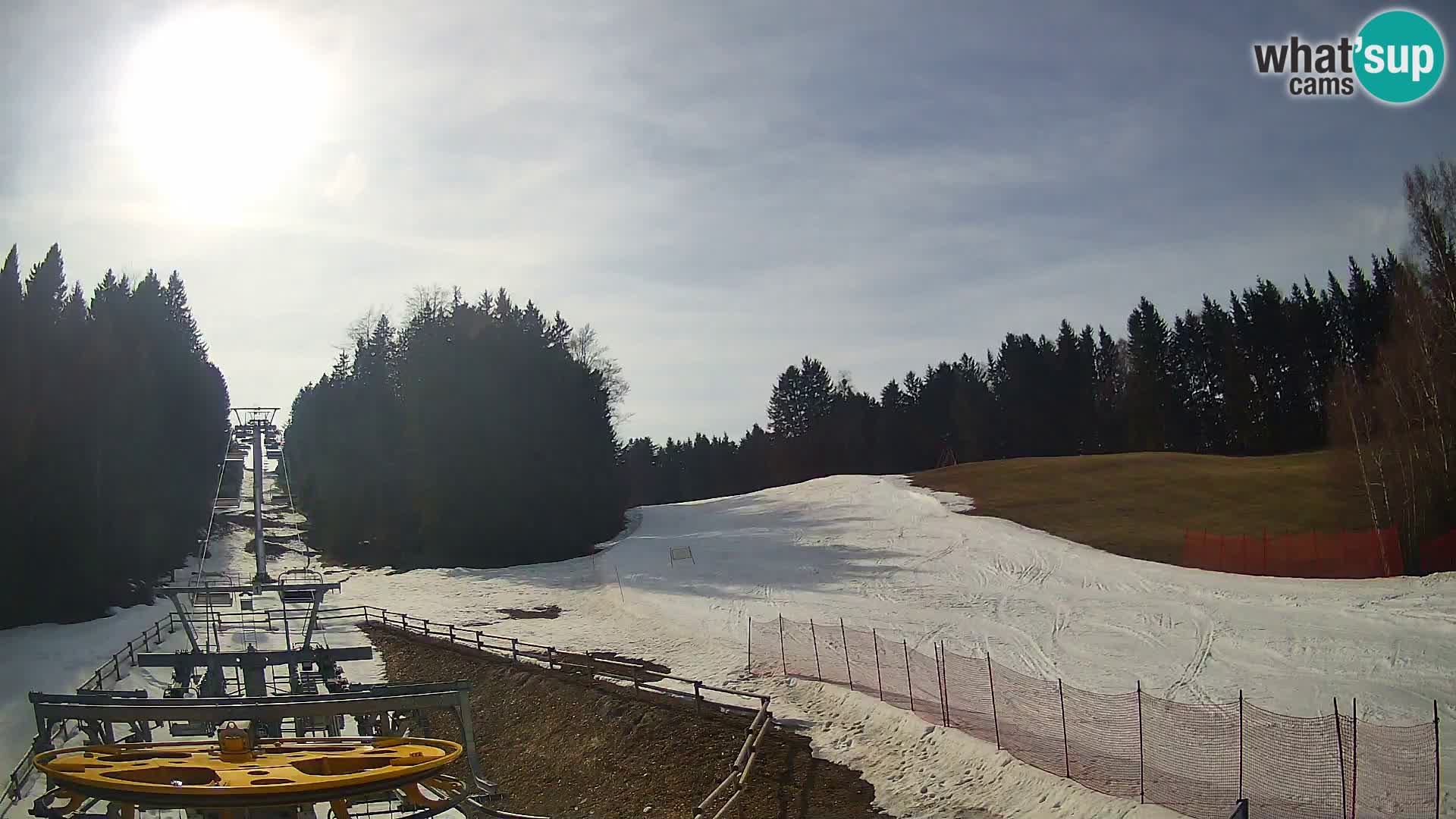 Spletna kamera Pohorje Ruška | Spodnja postaja