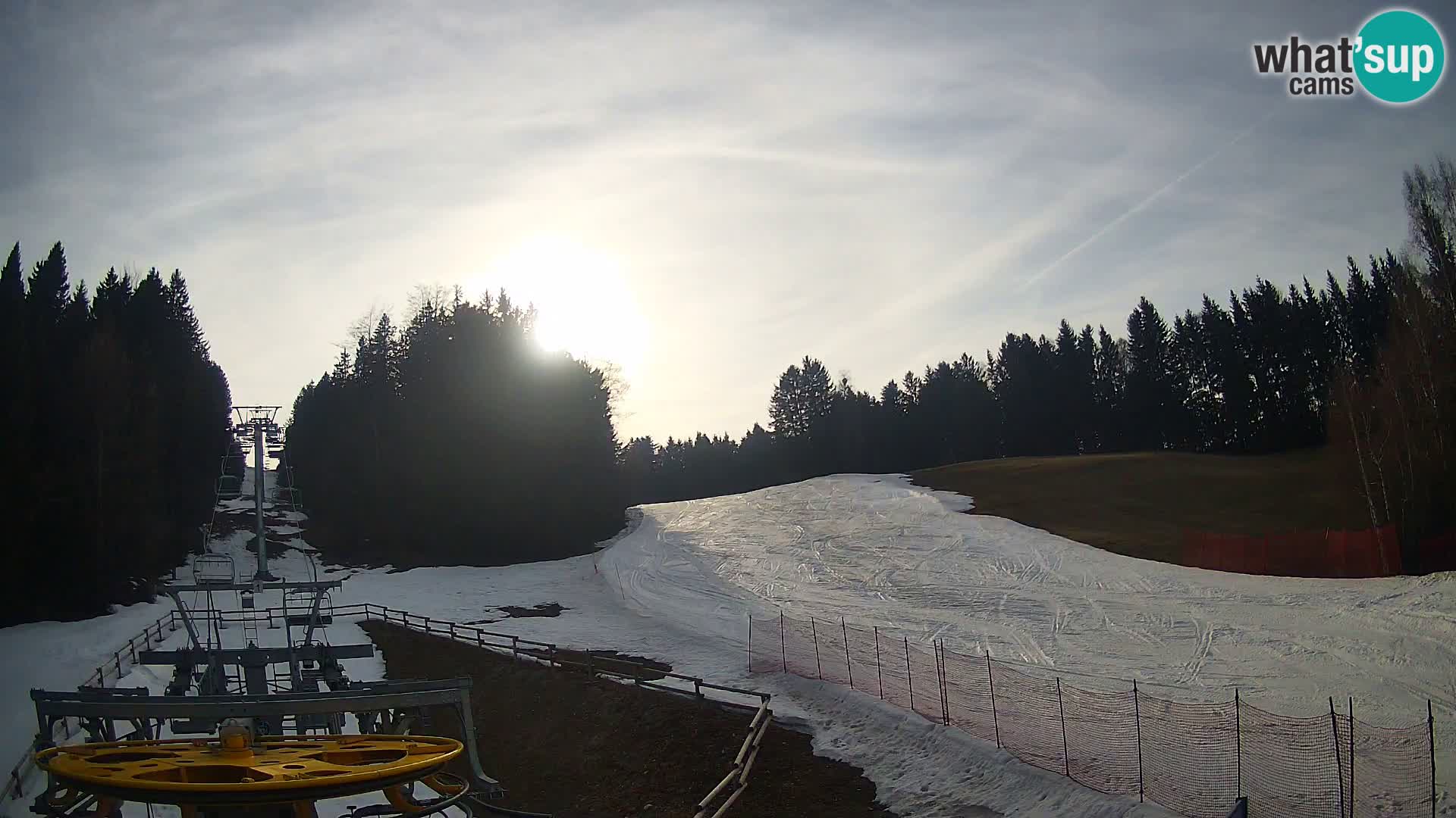 Spletna kamera Pohorje Ruška | Spodnja postaja