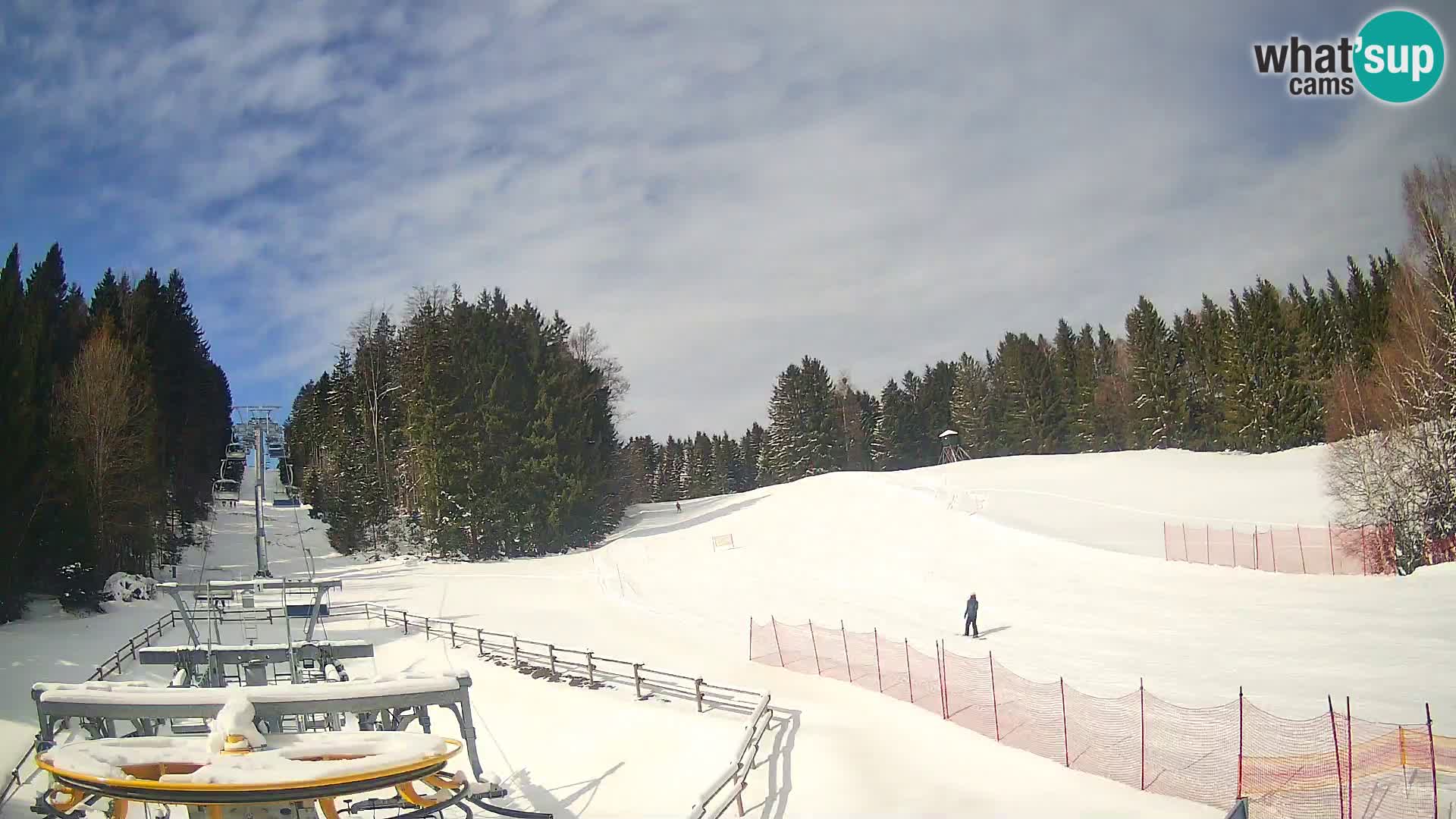 Spletna kamera Pohorje Ruška | Spodnja postaja