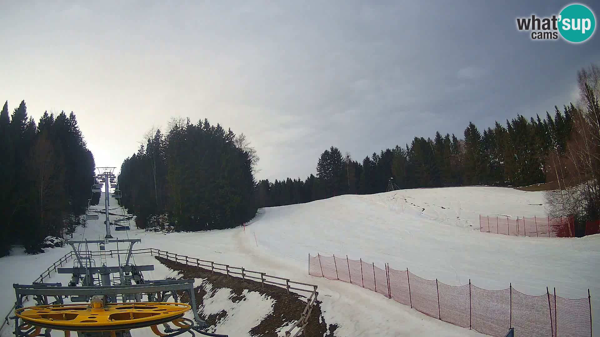 Spletna kamera Pohorje Ruška | Spodnja postaja
