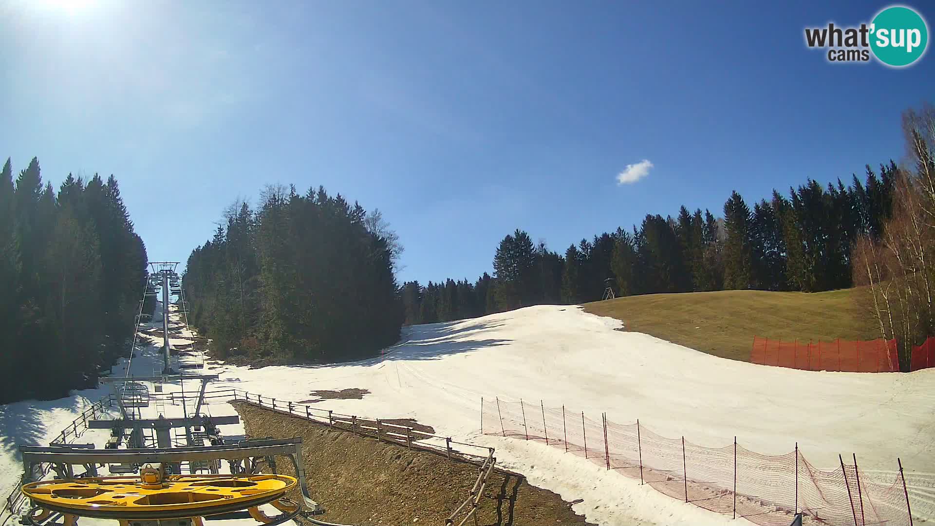 Spletna kamera Pohorje Ruška | Spodnja postaja