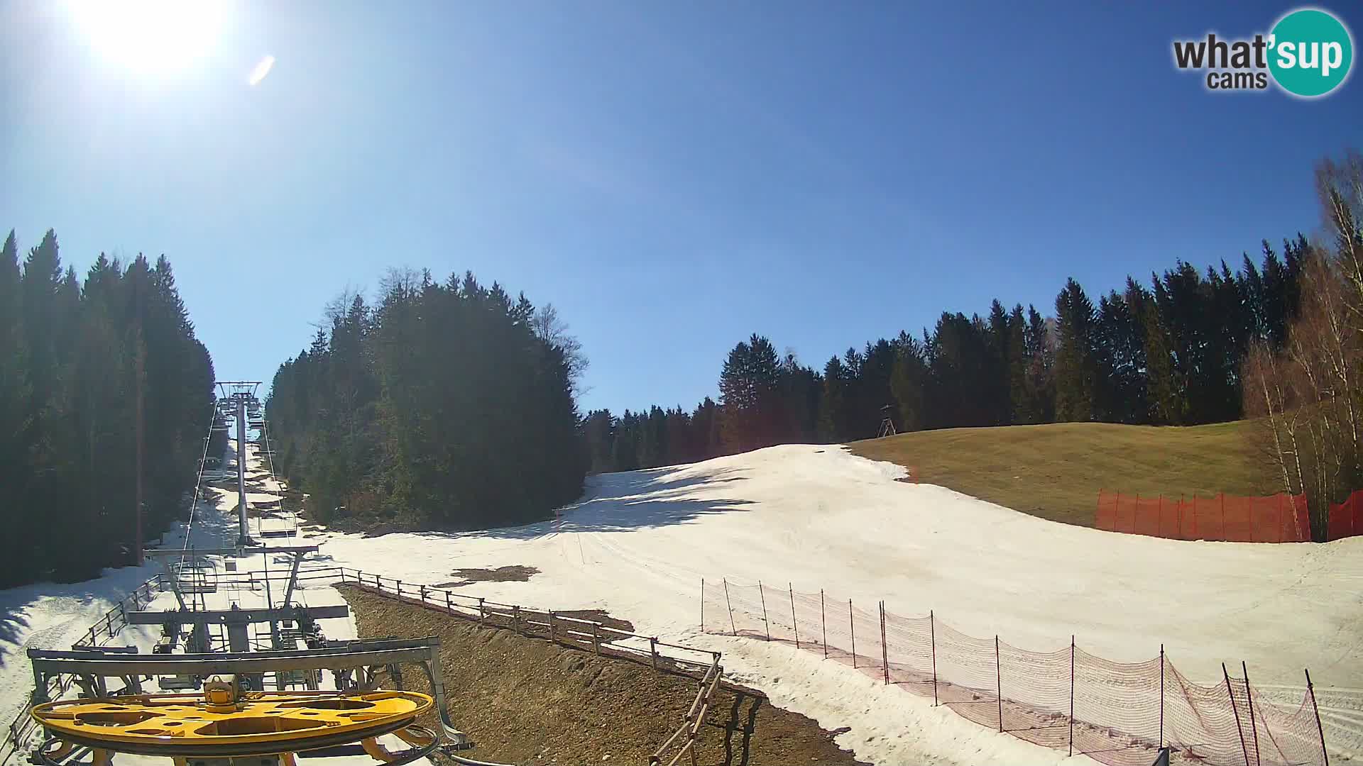 Spletna kamera Pohorje Ruška | Spodnja postaja