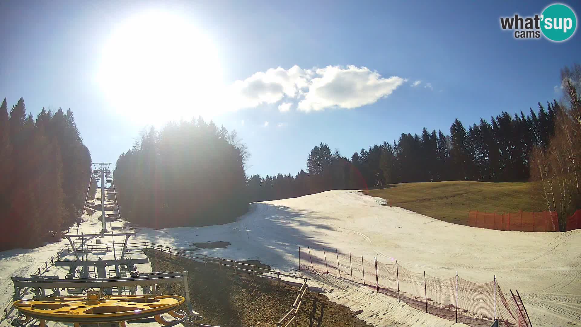Spletna kamera Pohorje Ruška | Spodnja postaja