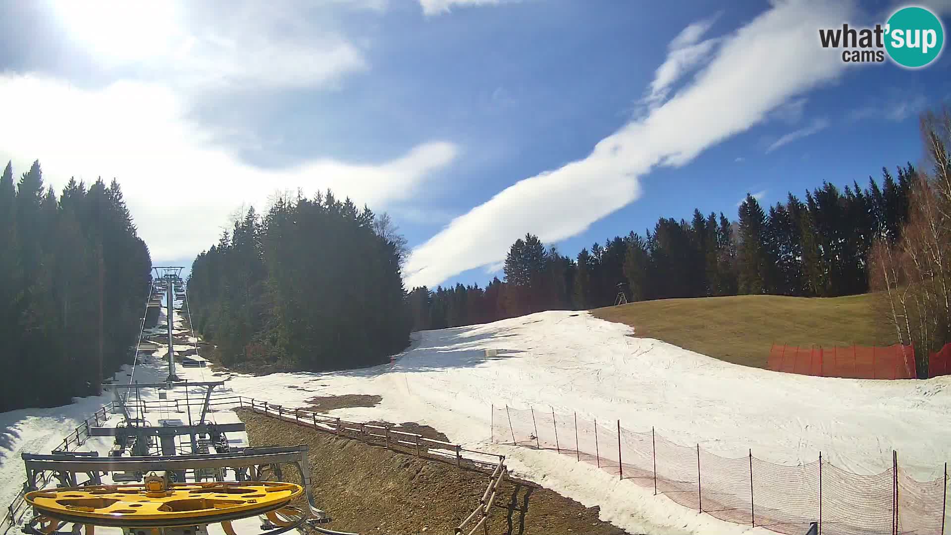 Spletna kamera Pohorje Ruška | Spodnja postaja