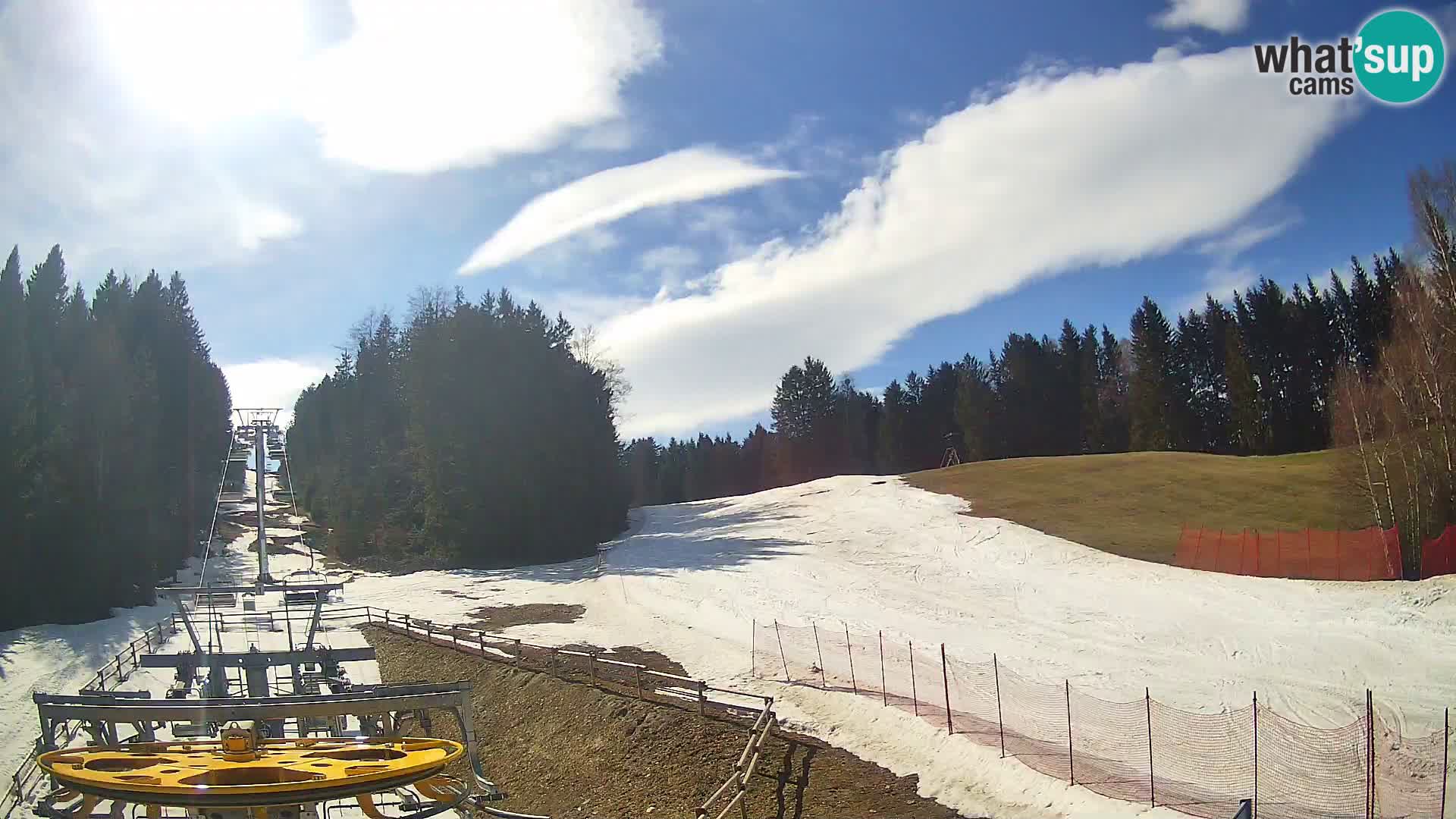 Spletna kamera Pohorje Ruška | Spodnja postaja
