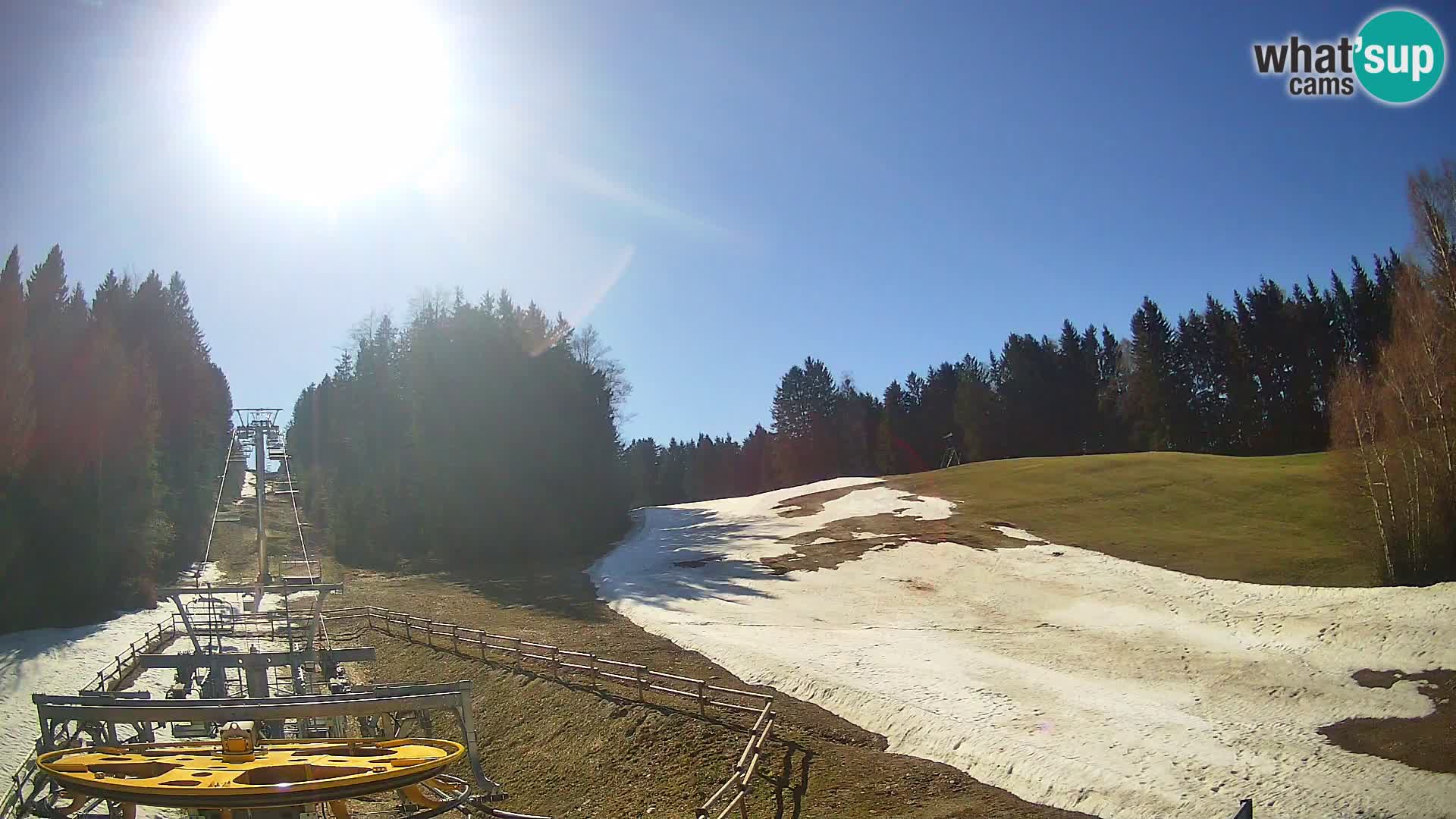 Spletna kamera Pohorje Ruška | Spodnja postaja