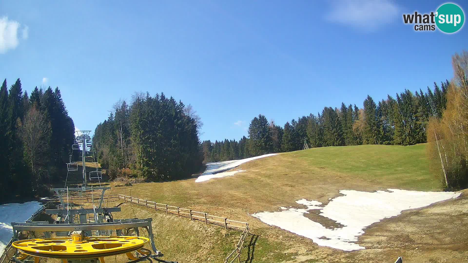 Spletna kamera Pohorje Ruška | Spodnja postaja