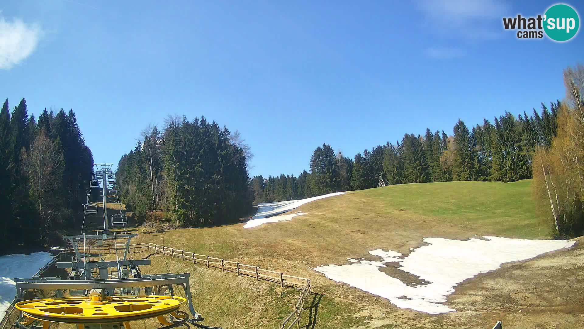 Spletna kamera Pohorje Ruška | Spodnja postaja