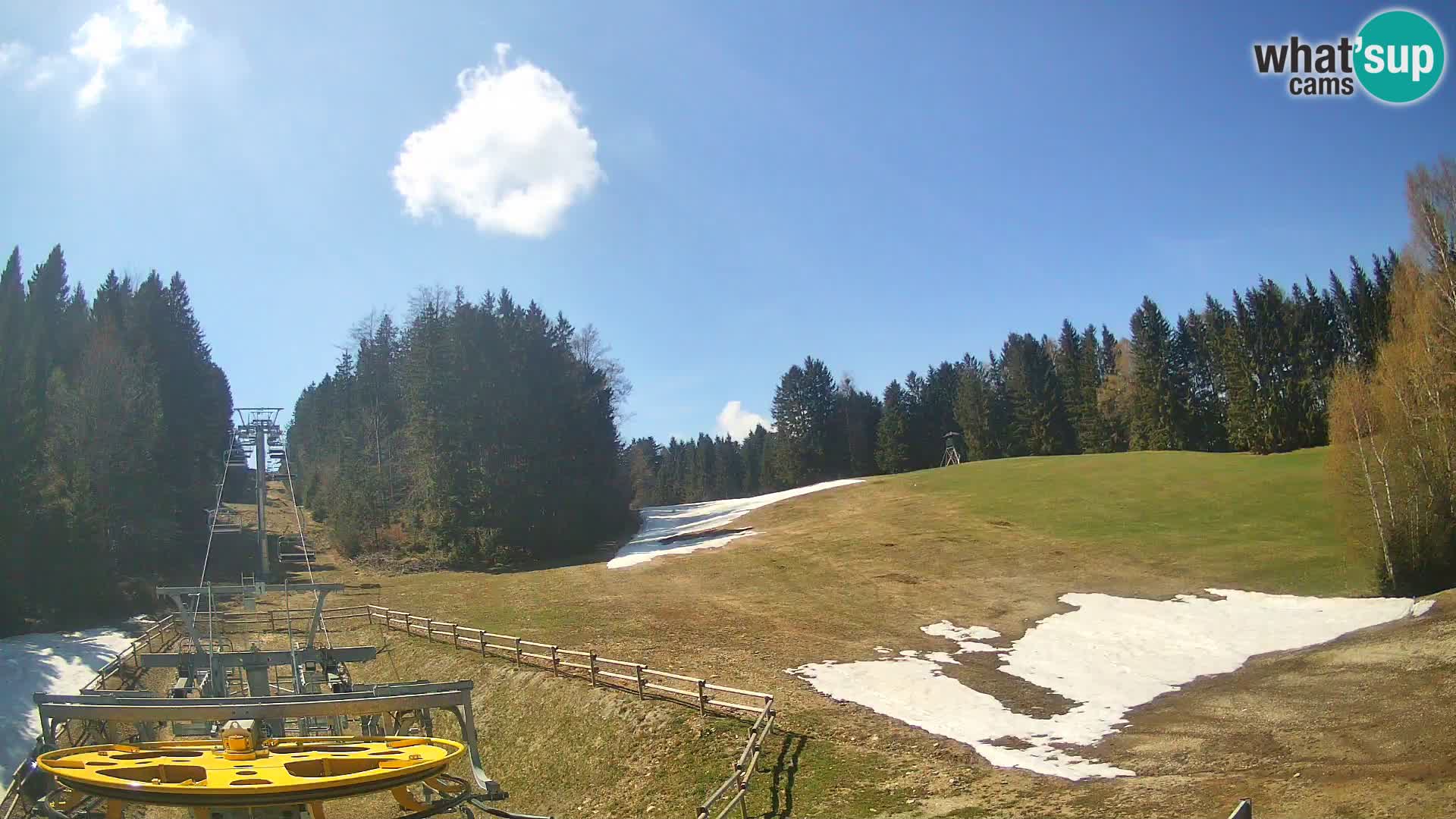 Spletna kamera Pohorje Ruška | Spodnja postaja