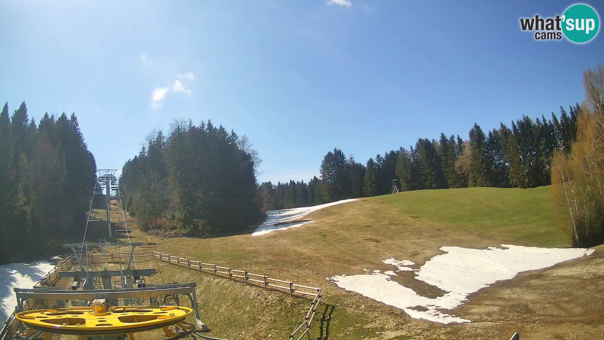 Spletna kamera Pohorje Ruška | Spodnja postaja