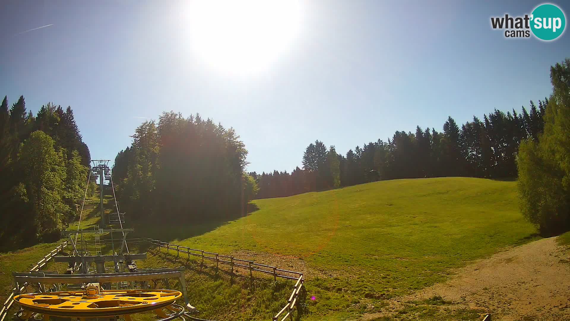 Spletna kamera Pohorje Ruška | Spodnja postaja