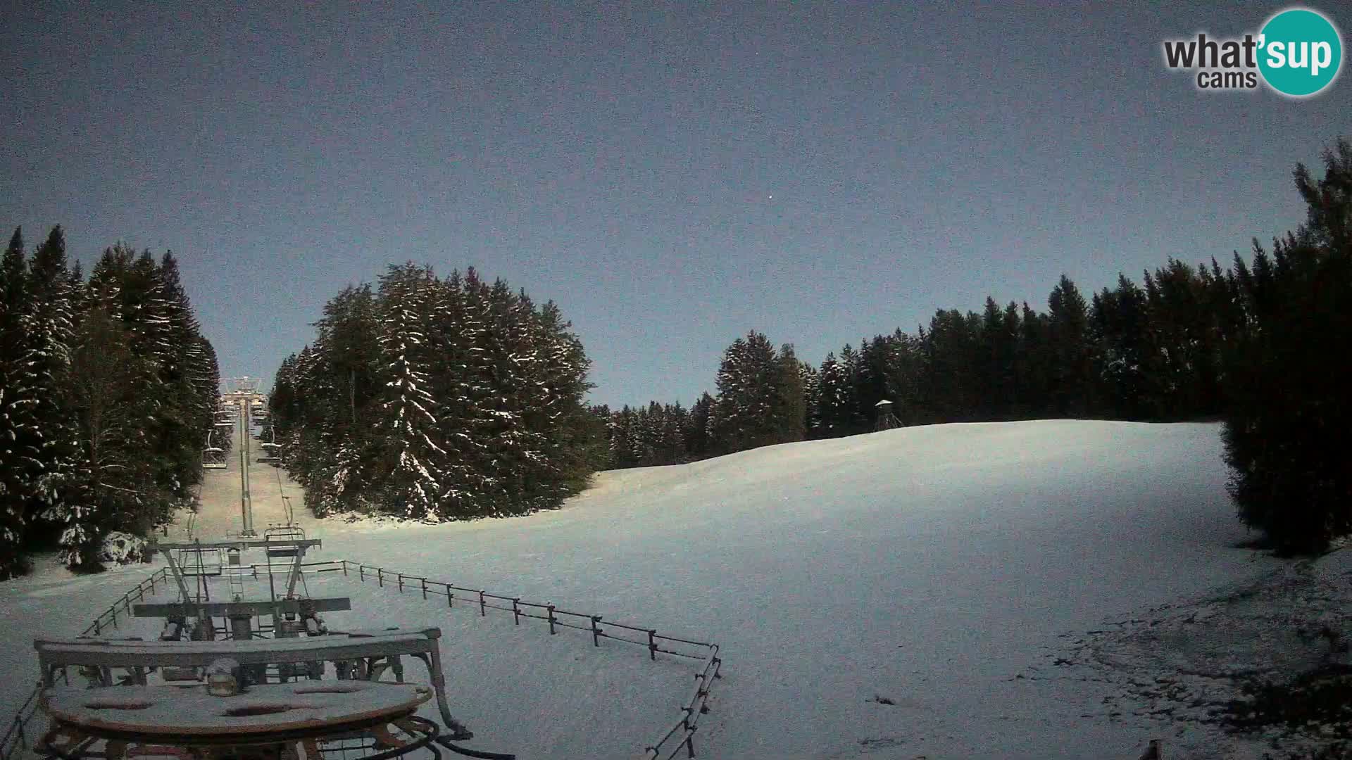 Spletna kamera Pohorje Ruška | Spodnja postaja