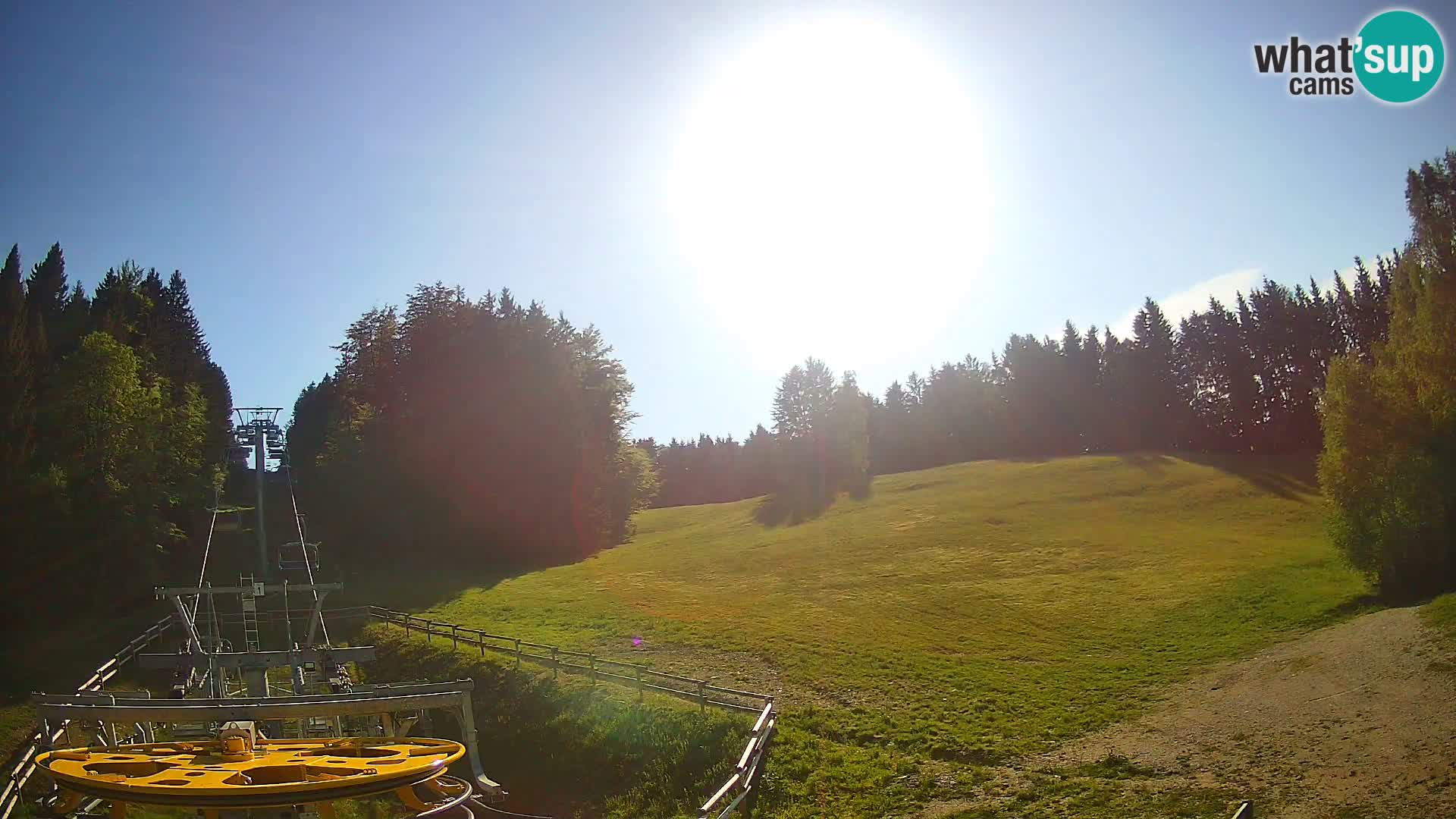 Spletna kamera Pohorje Ruška | Spodnja postaja