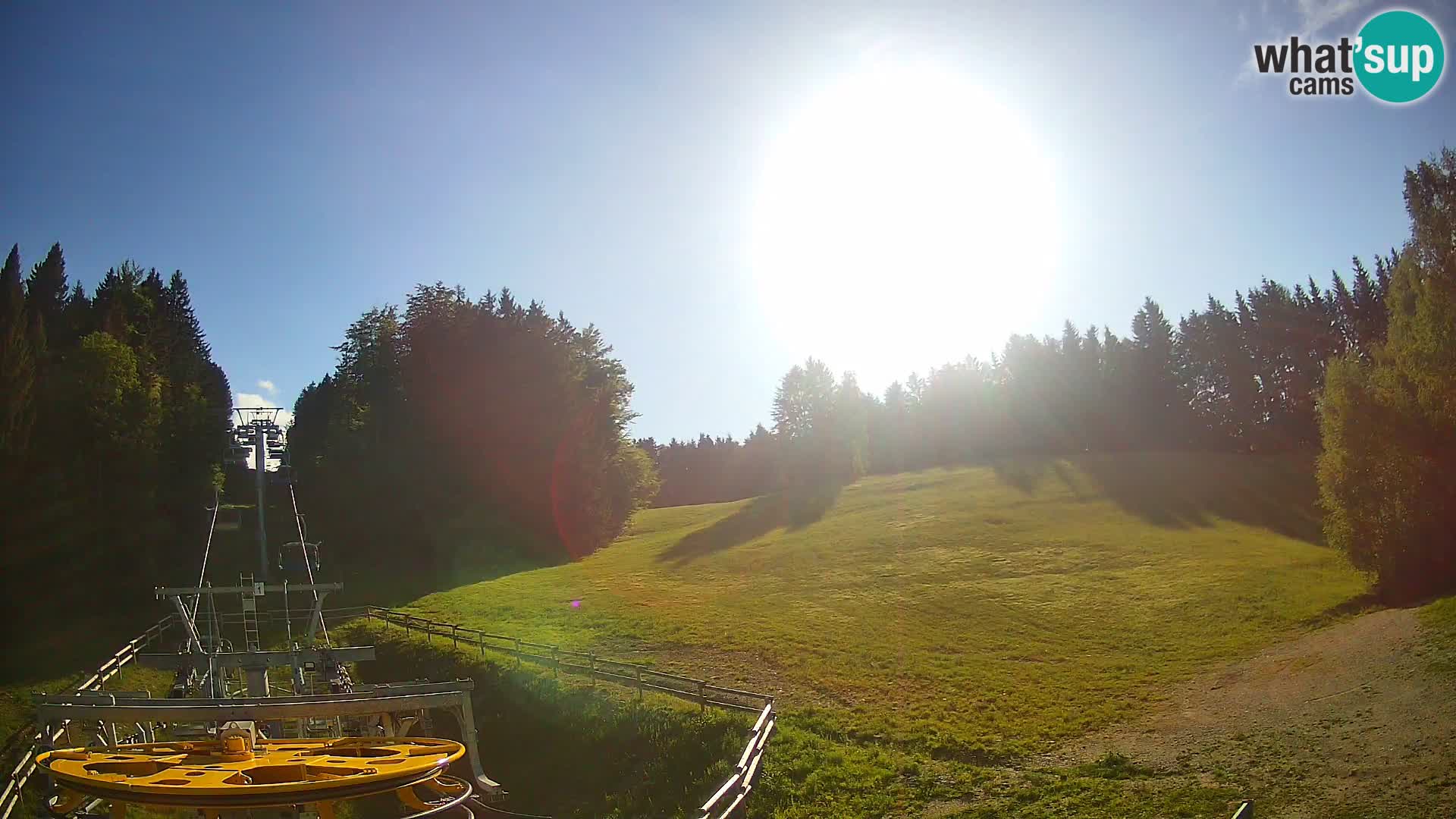 Spletna kamera Pohorje Ruška | Spodnja postaja