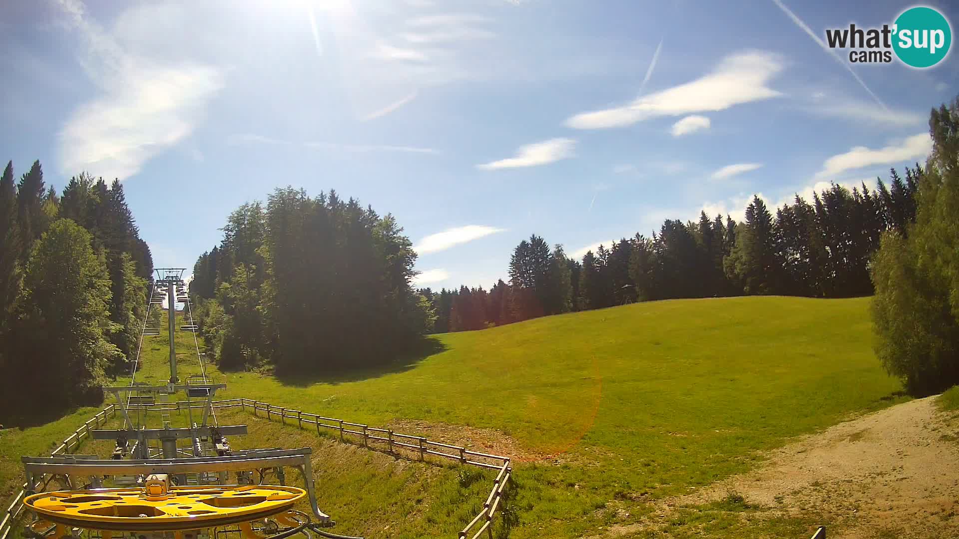 Spletna kamera Pohorje Ruška | Spodnja postaja