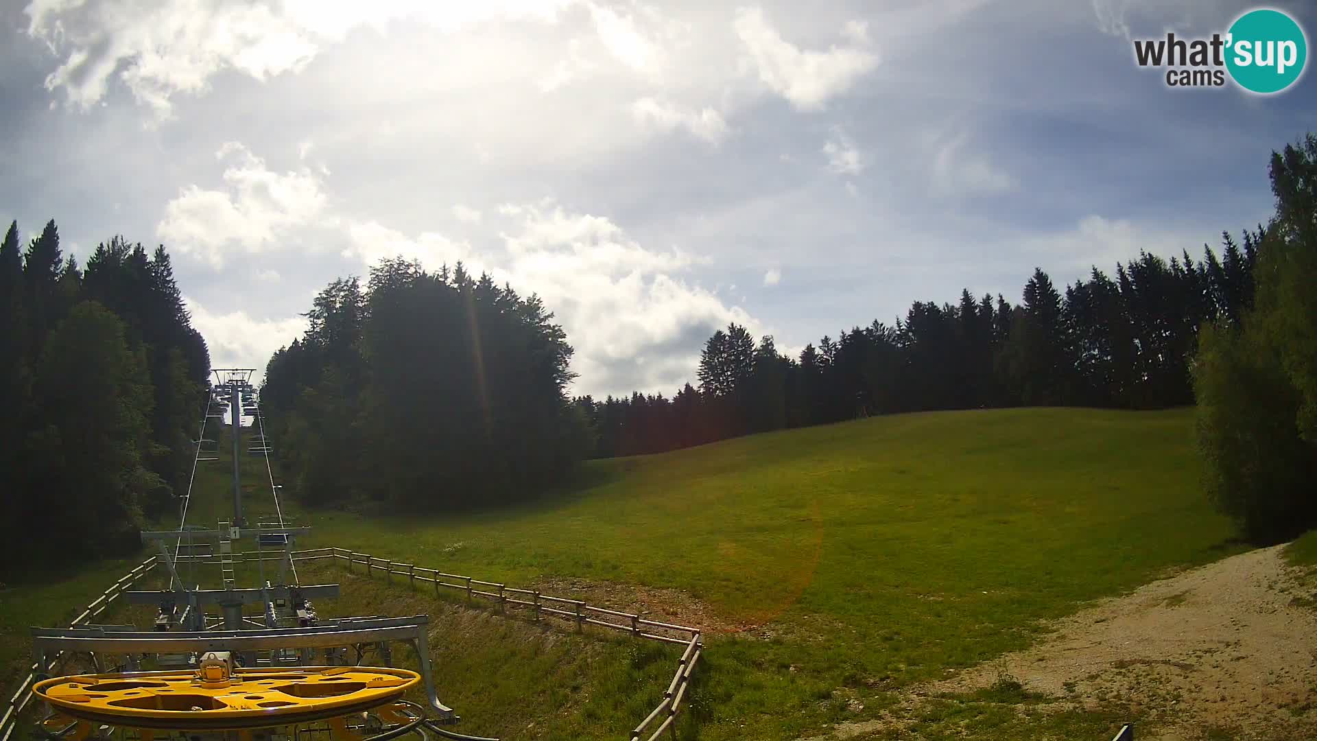 Spletna kamera Pohorje Ruška | Spodnja postaja